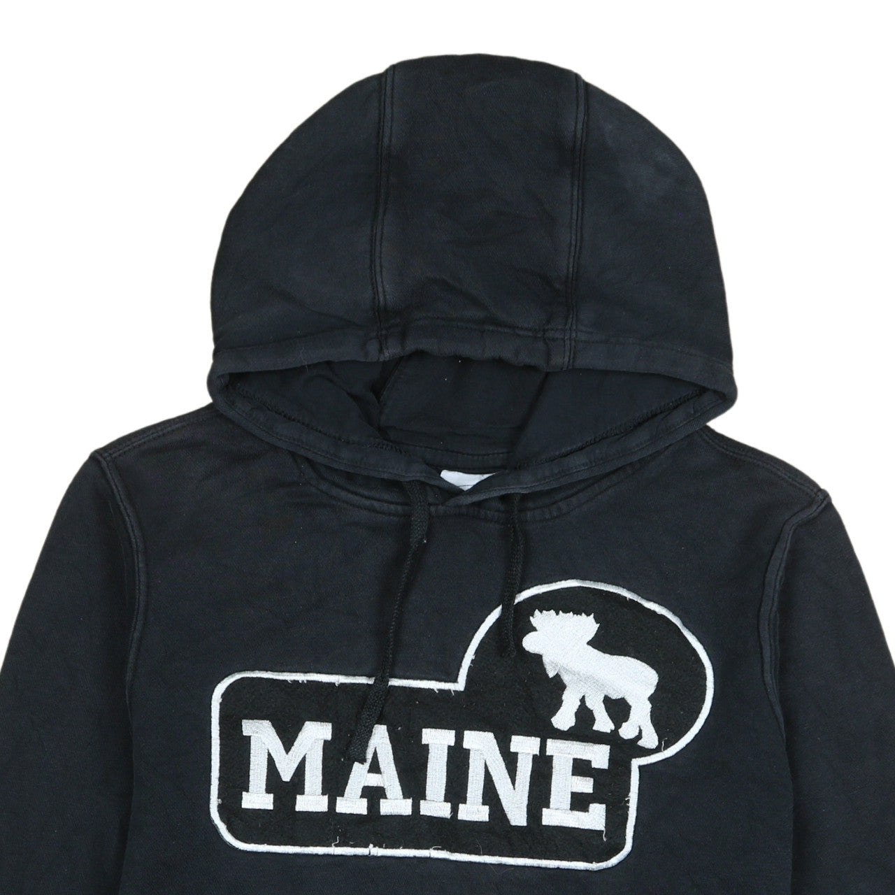 Avalex Sportline Men's Black Small Pullover Hoodie MAINE Graphic