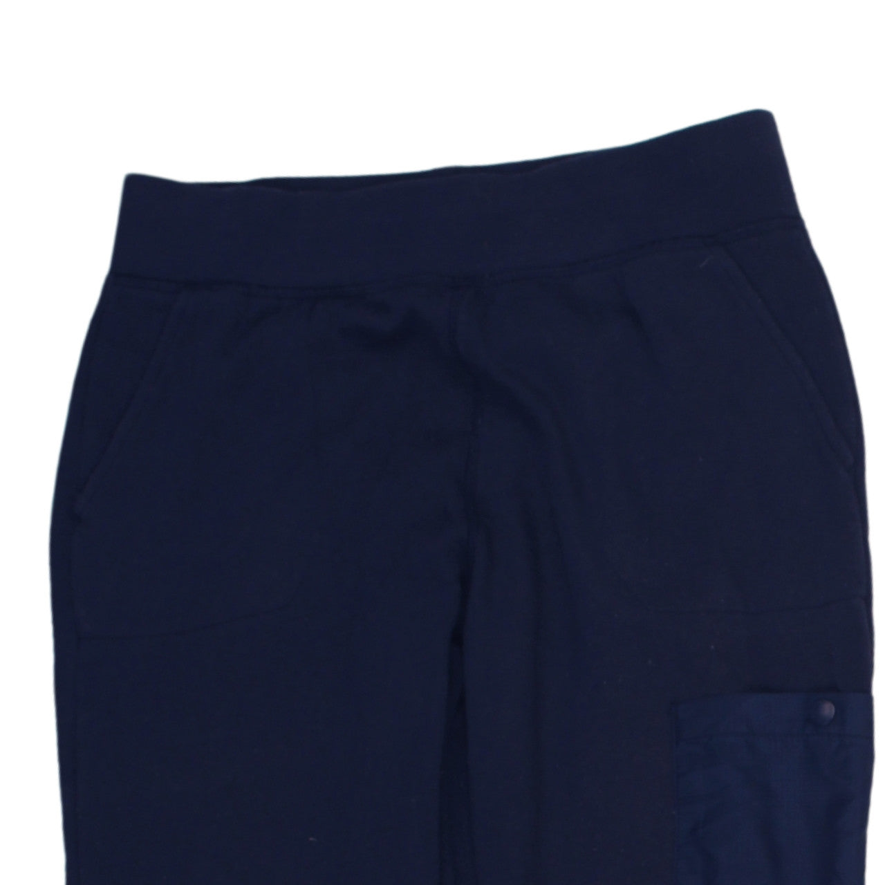 Columbia Boys Navy Blue Jogger Sweatpants L Elastic Waist Pockets