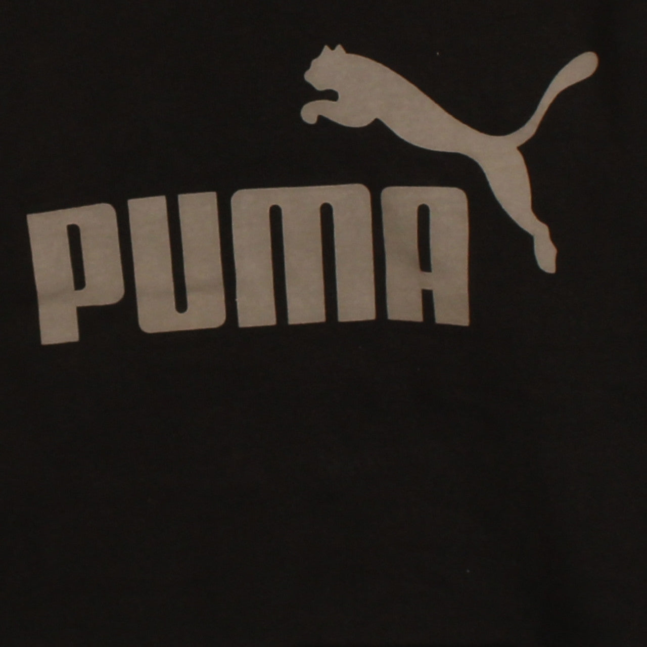 Puma Men's Black Pullover Hoodie Size S Graphic Logo Sportswear