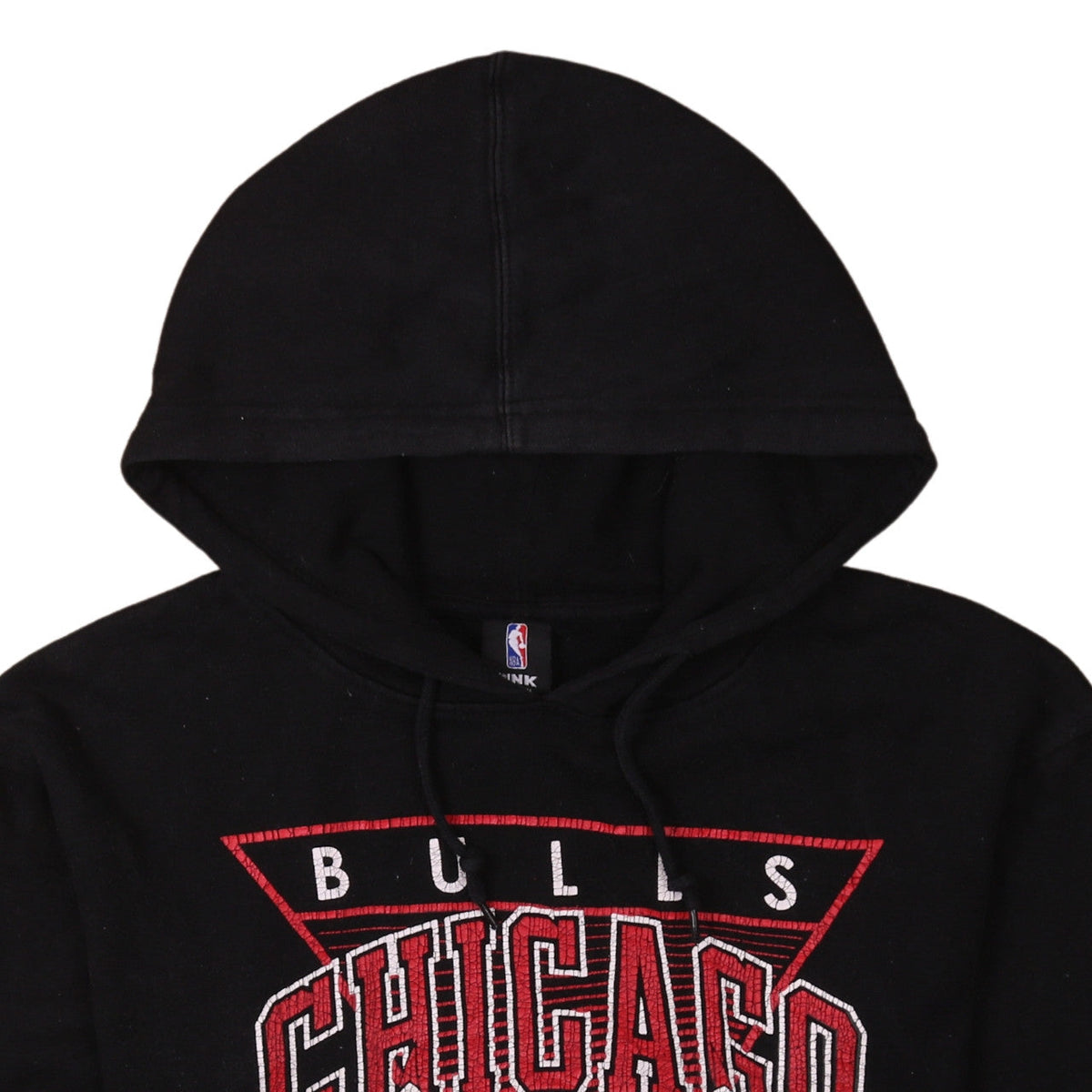 UNK Men’s Black Chicago Bulls Pullover Hoodie Medium Graphic Sportswear