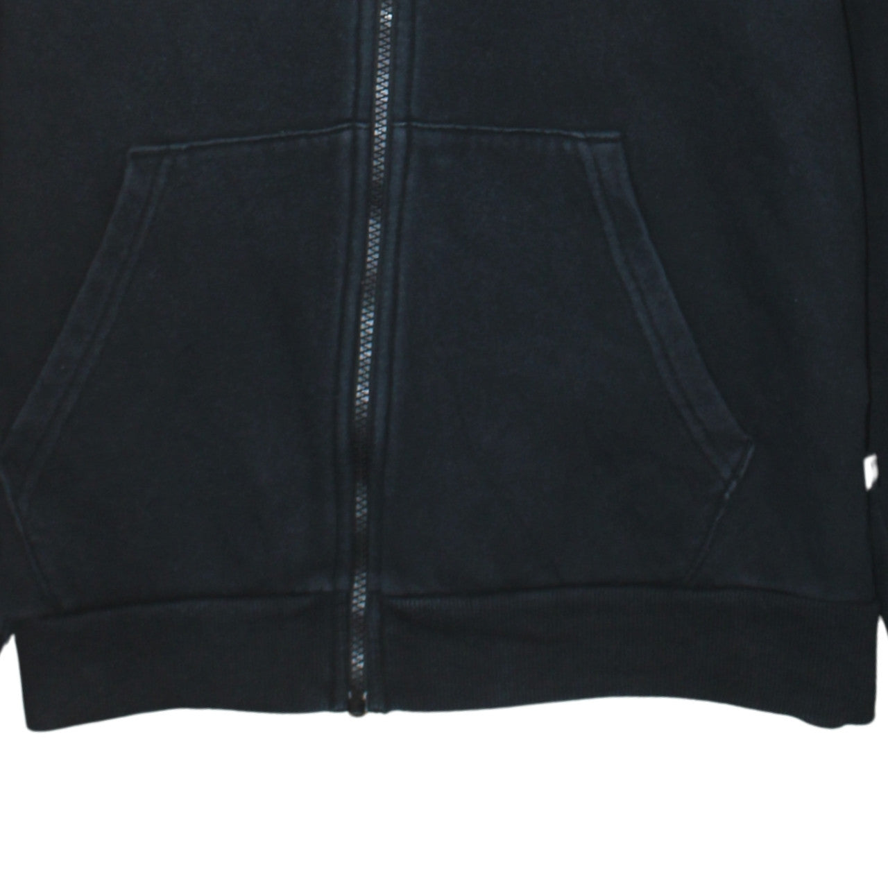 Puma Men's Black Small Track Jacket Full Zip Fleece Sportswear