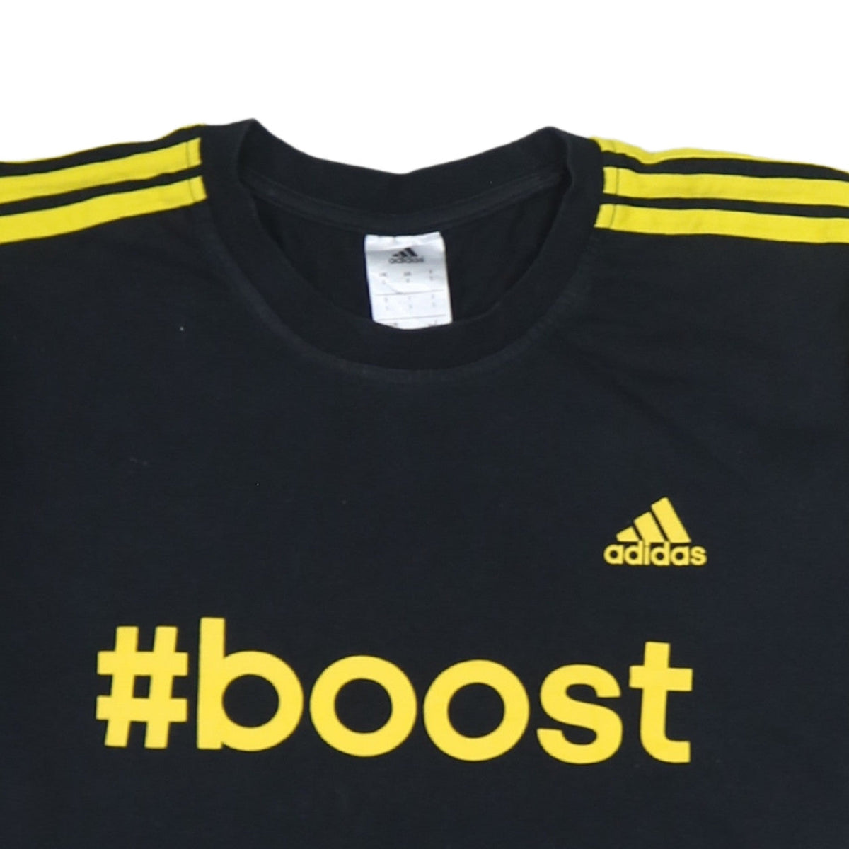 Adidas Men's Black #Boost Sports T-Shirt Size S