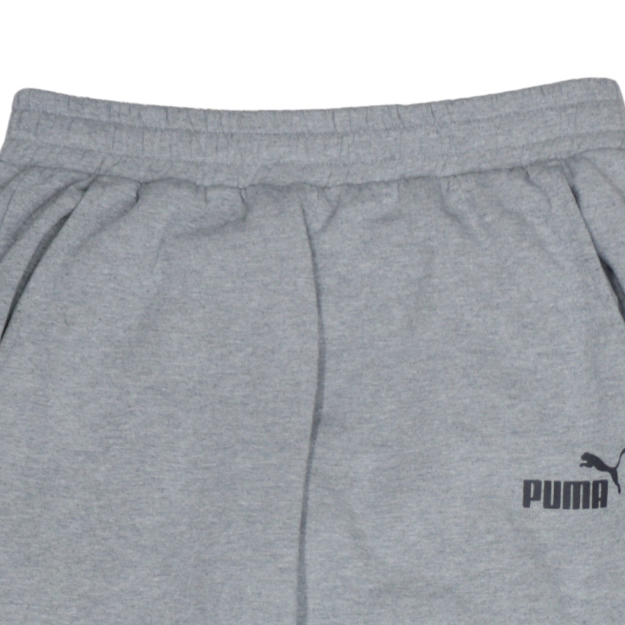 Puma Men’s Grey Jogger Sweatpants M Elastic Waist Activewear