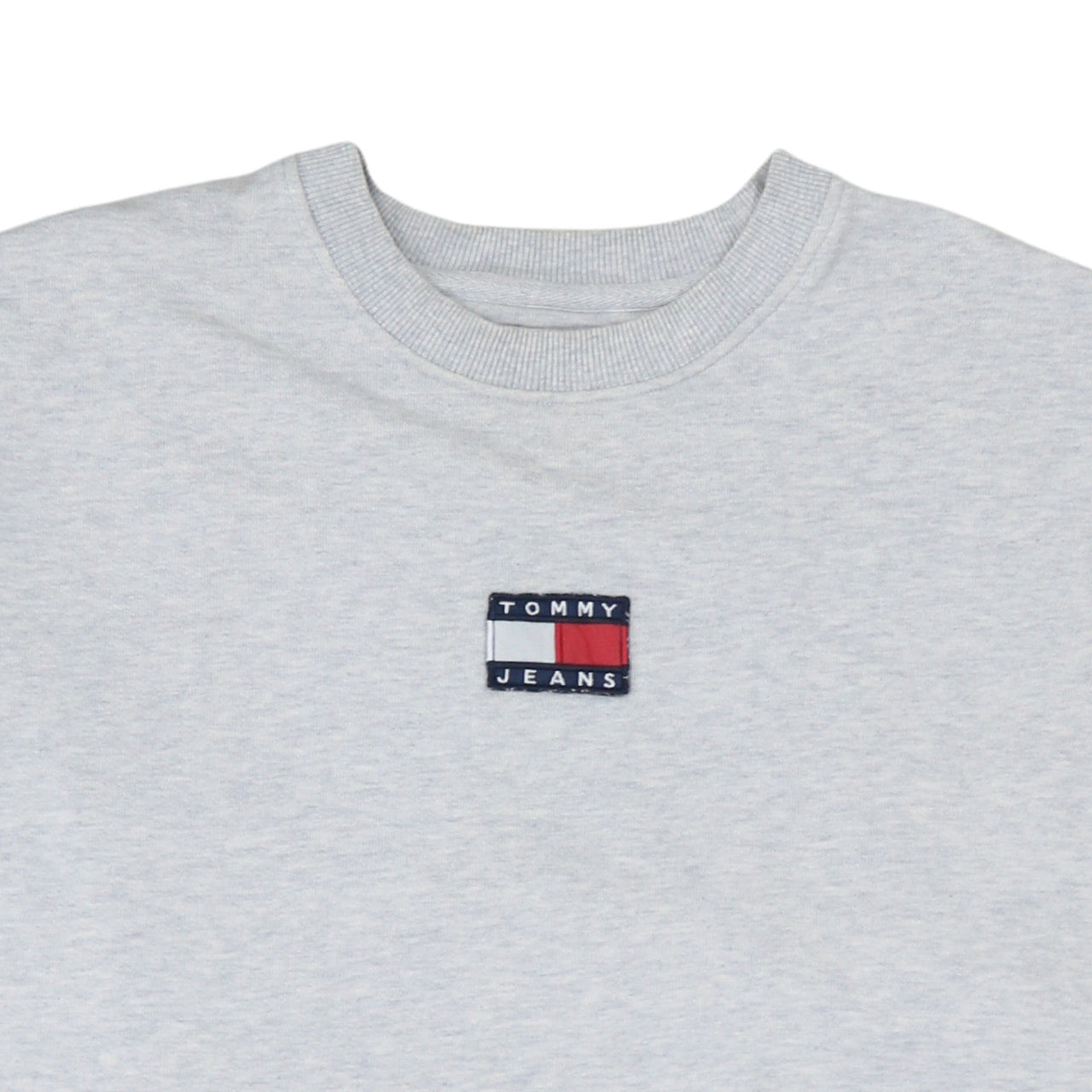 Tommy Jeans Men's Grey XL Crew Neck Pullover Sweatshirt