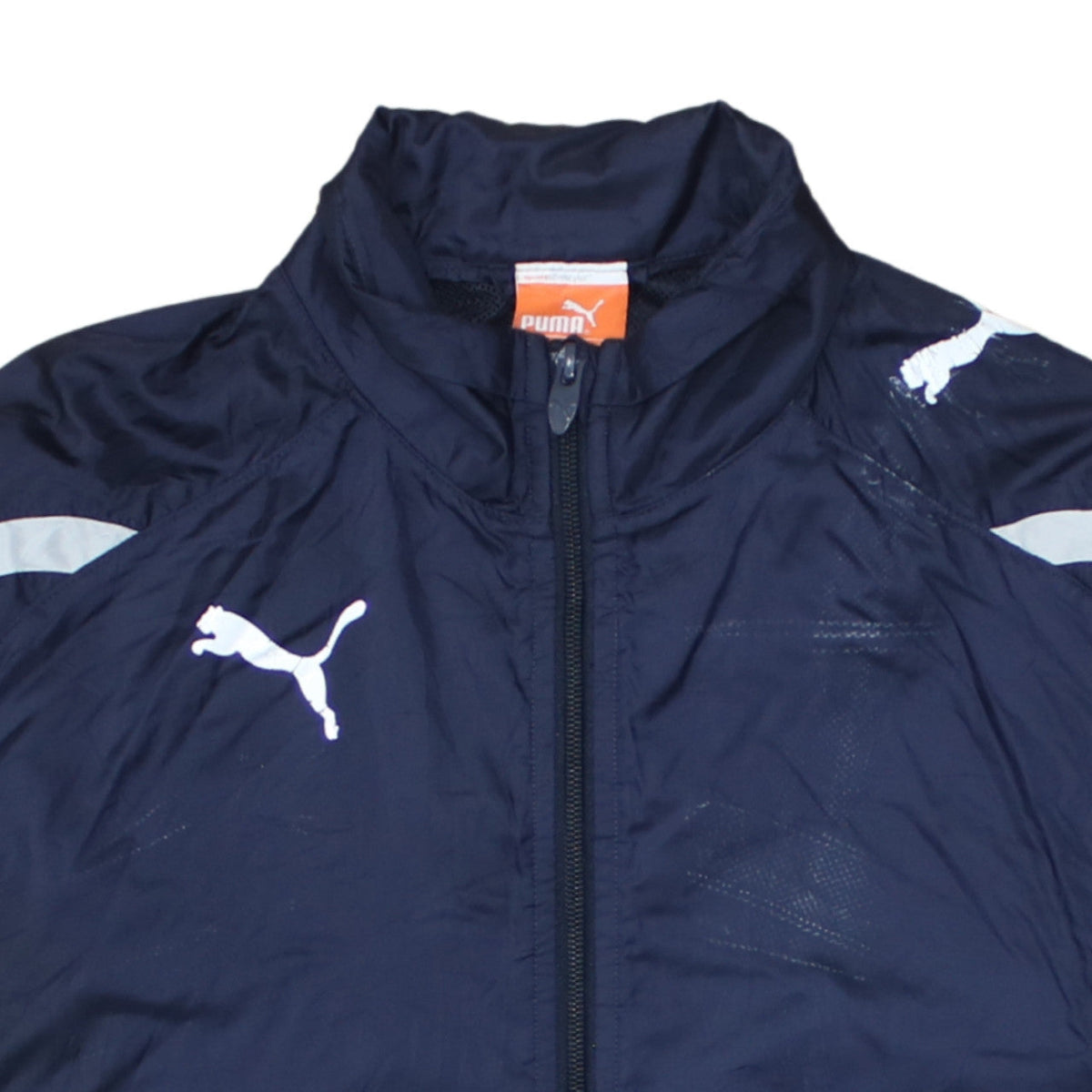 Puma Boys Blue Full Zip Lightweight Track Jacket Size 14 Years