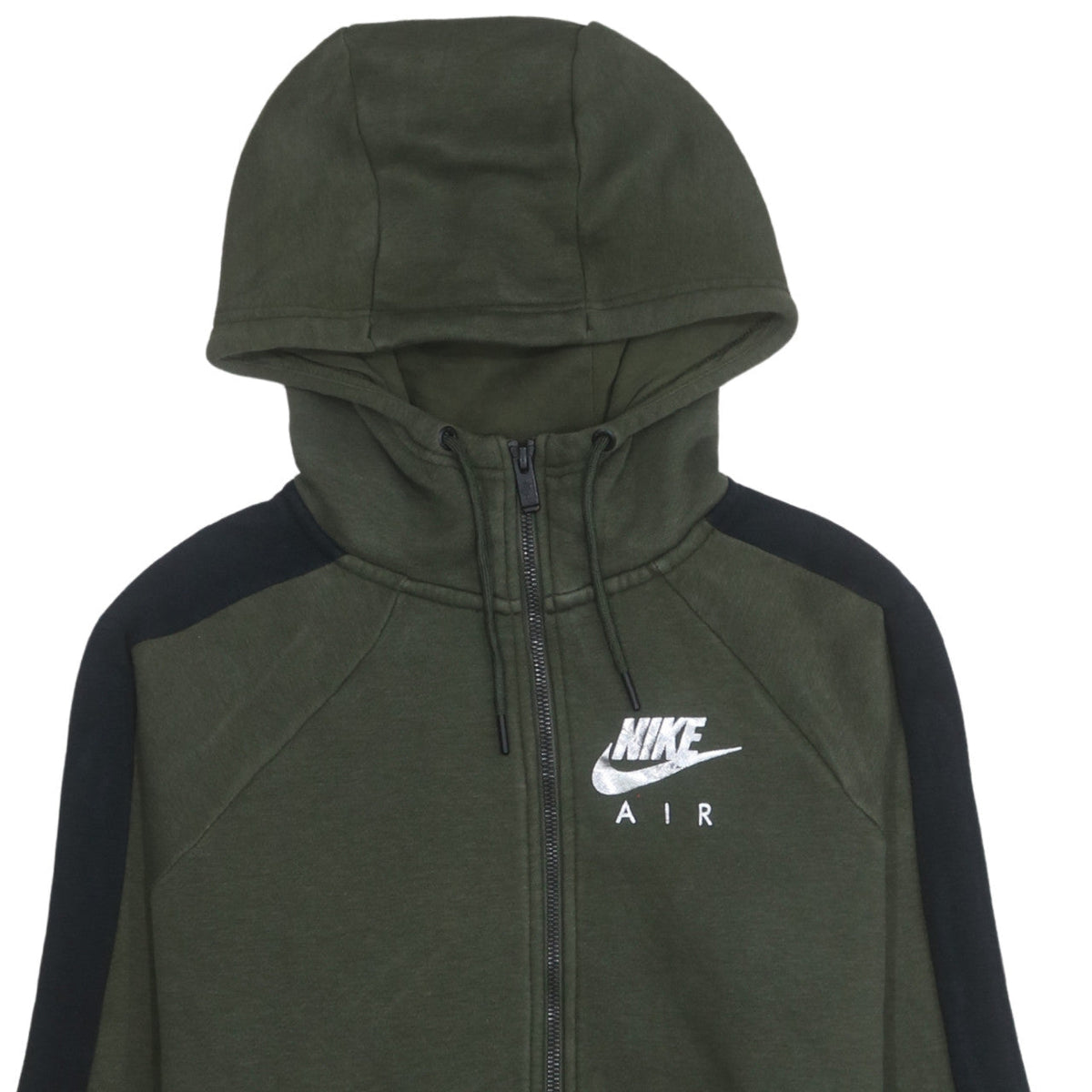 Nike Air Men's Green XS Full Zip Hoodie Sweatshirt