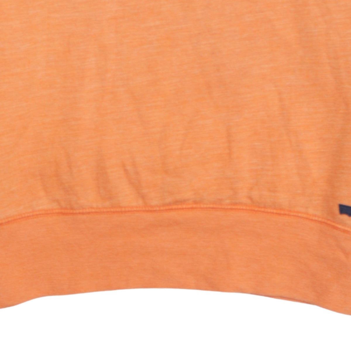 Levi's Men's Orange Crew Neck Cotton Blend Sweatshirt Size S
