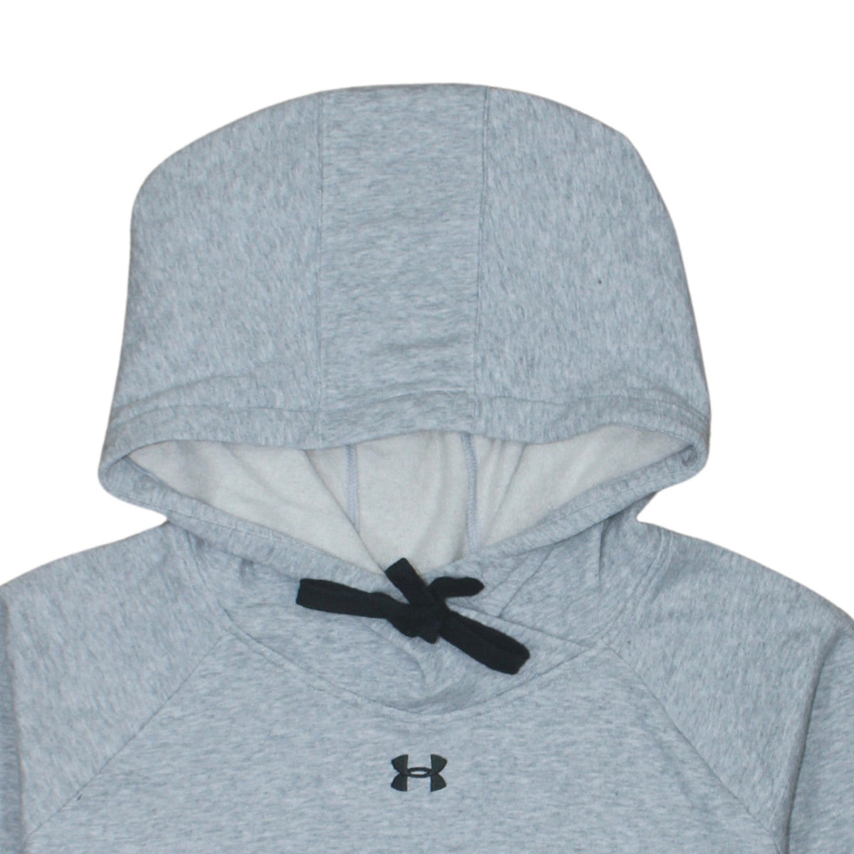 Under Armour Men Grey 2XL Pullover Hoodie Loose Fit Fleece Sweatshirt