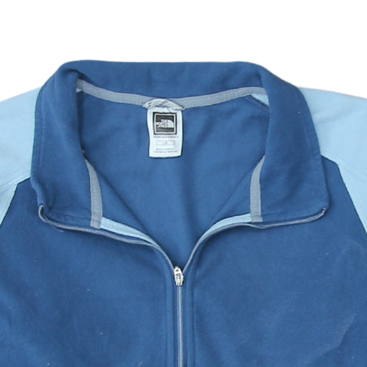 The North Face Women's Blue Fleece Pullover Sweatshirt Size L