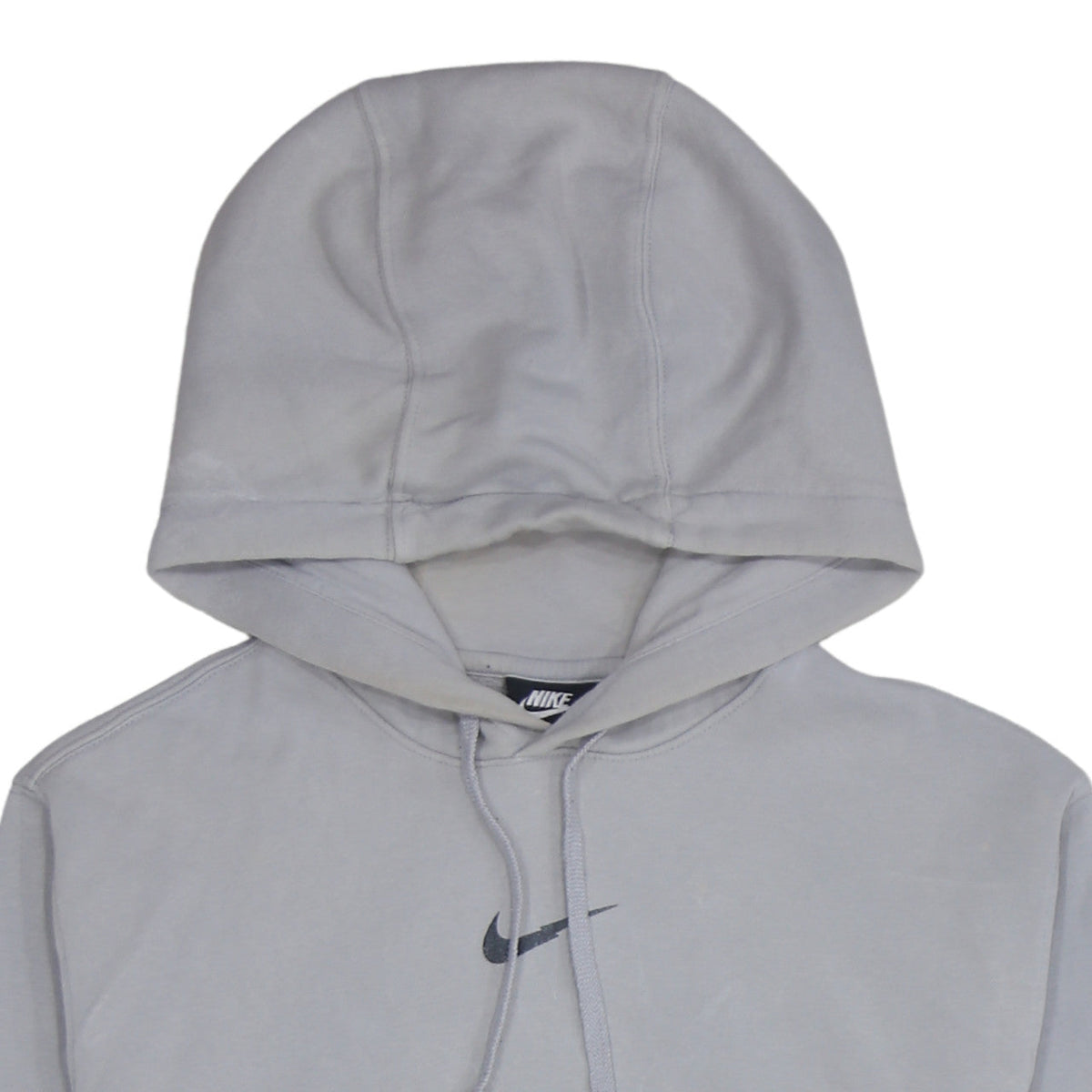 Nike Men's Grey Pullover Hoodie S Classic Fit Sportswear
