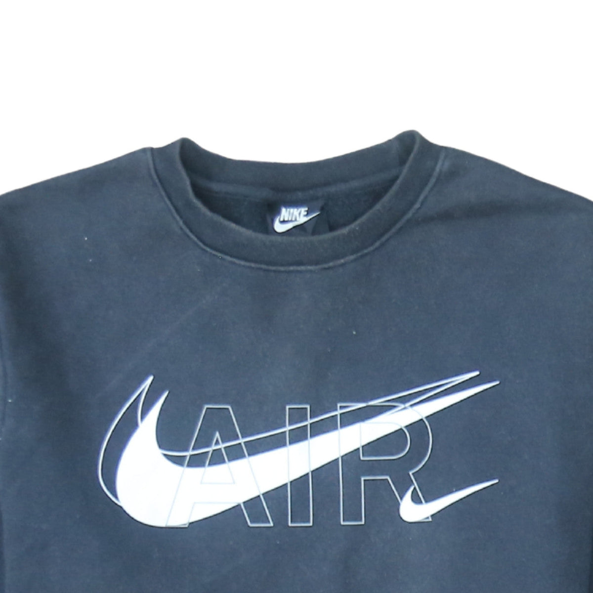 Nike Men's Black Small Logo Air Pullover Sweatshirt