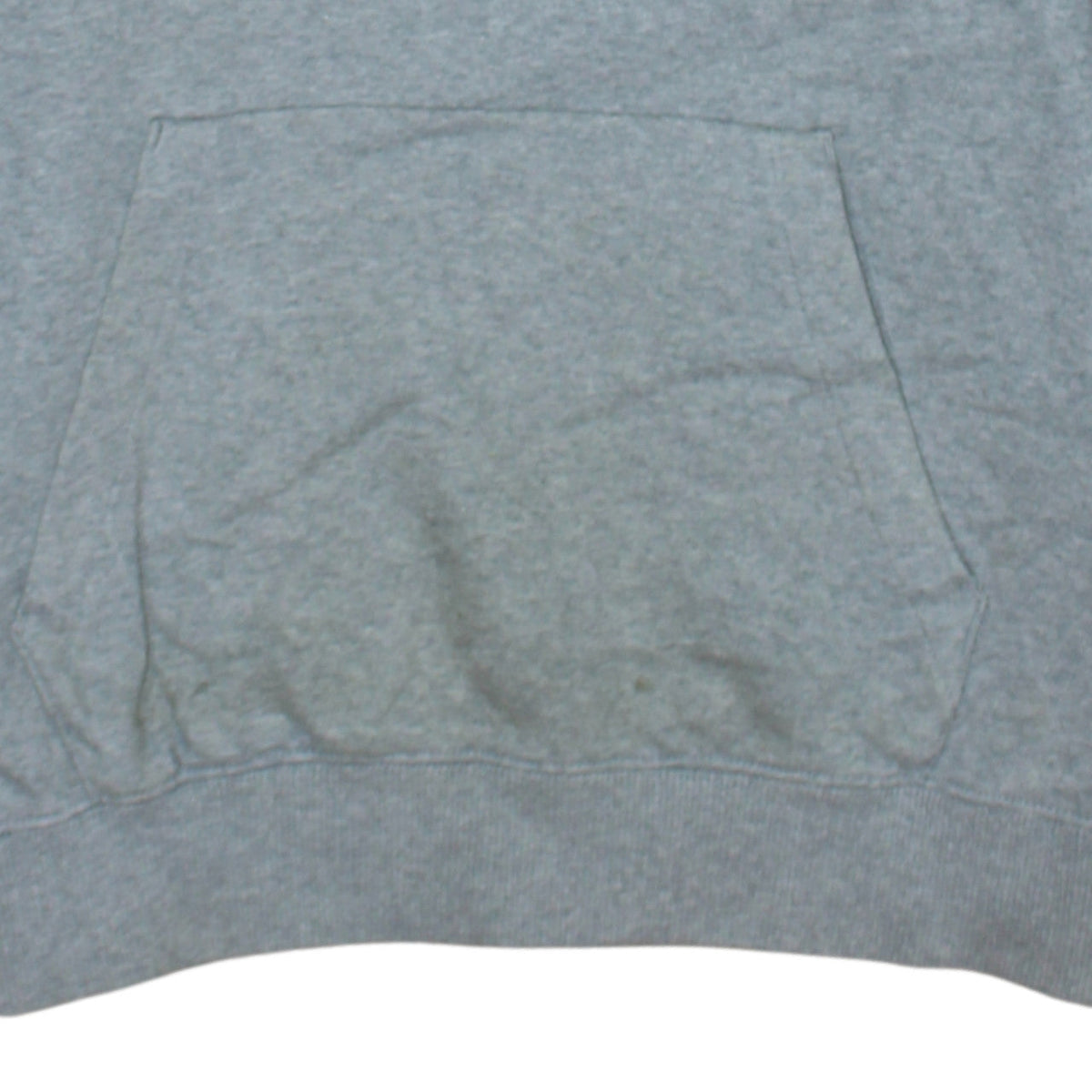 Champion Men's Grey Small Pullover Hoodie 100% Cotton Logo Sweatshirt