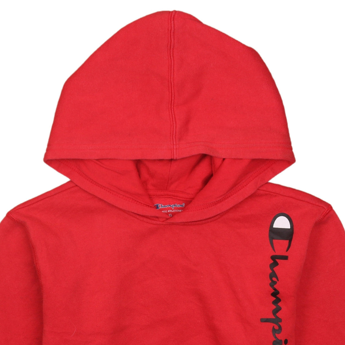 Champion Womens Red XL Pullover Hoodie Sweatshirt Casual Athletic