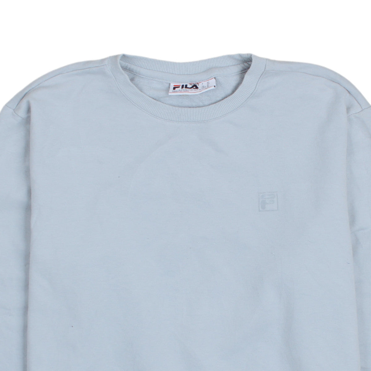 Fila Men's Blue XL Pullover Crew Neck Sweatshirt
