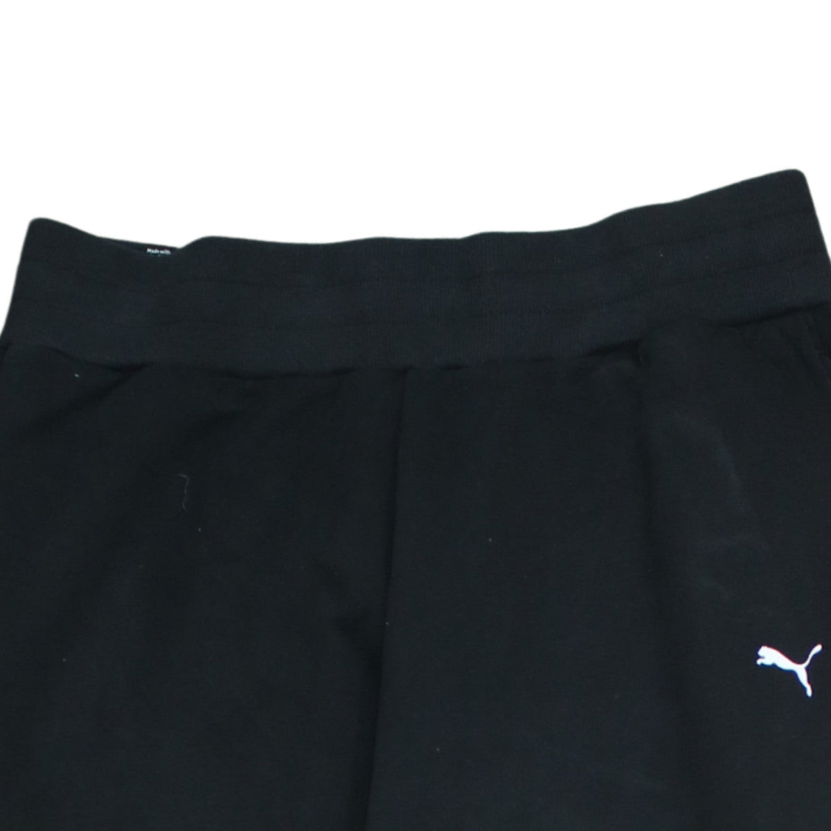 Puma Women Black Jogger Sweatpants Size 12 Cotton Blend