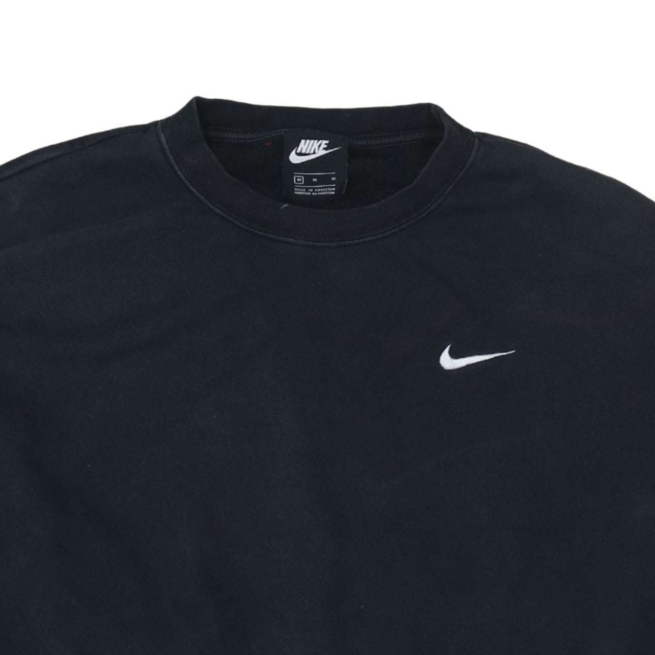 Nike Women's Black Crew Neck Pullover Sweatshirt Size M