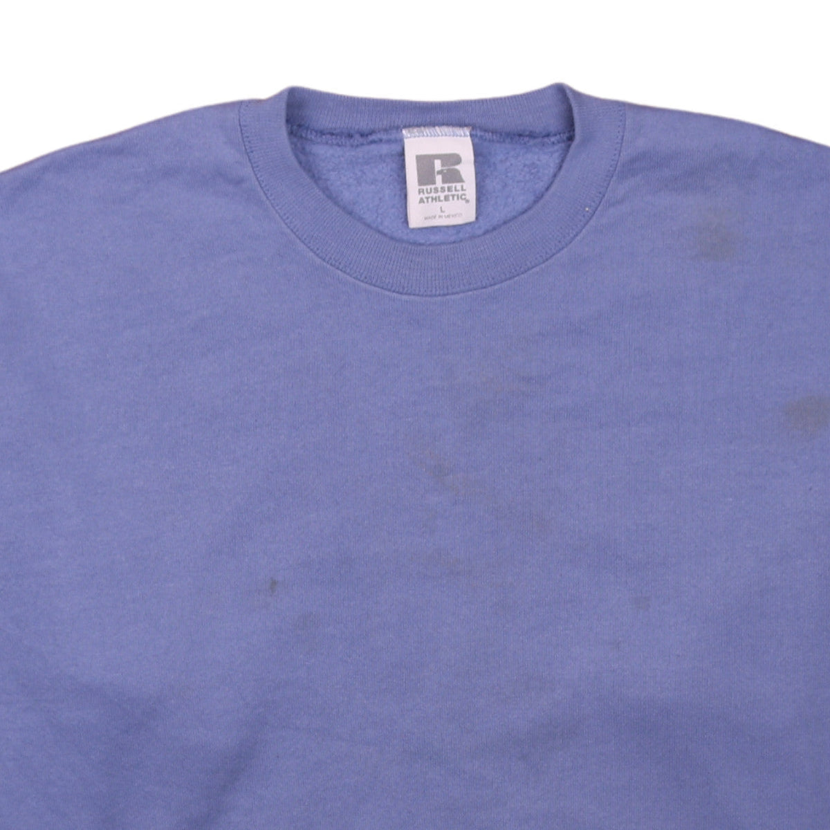 Russell Athletic Women’s Blue Pullover Sweatshirt Size L Cotton Blend