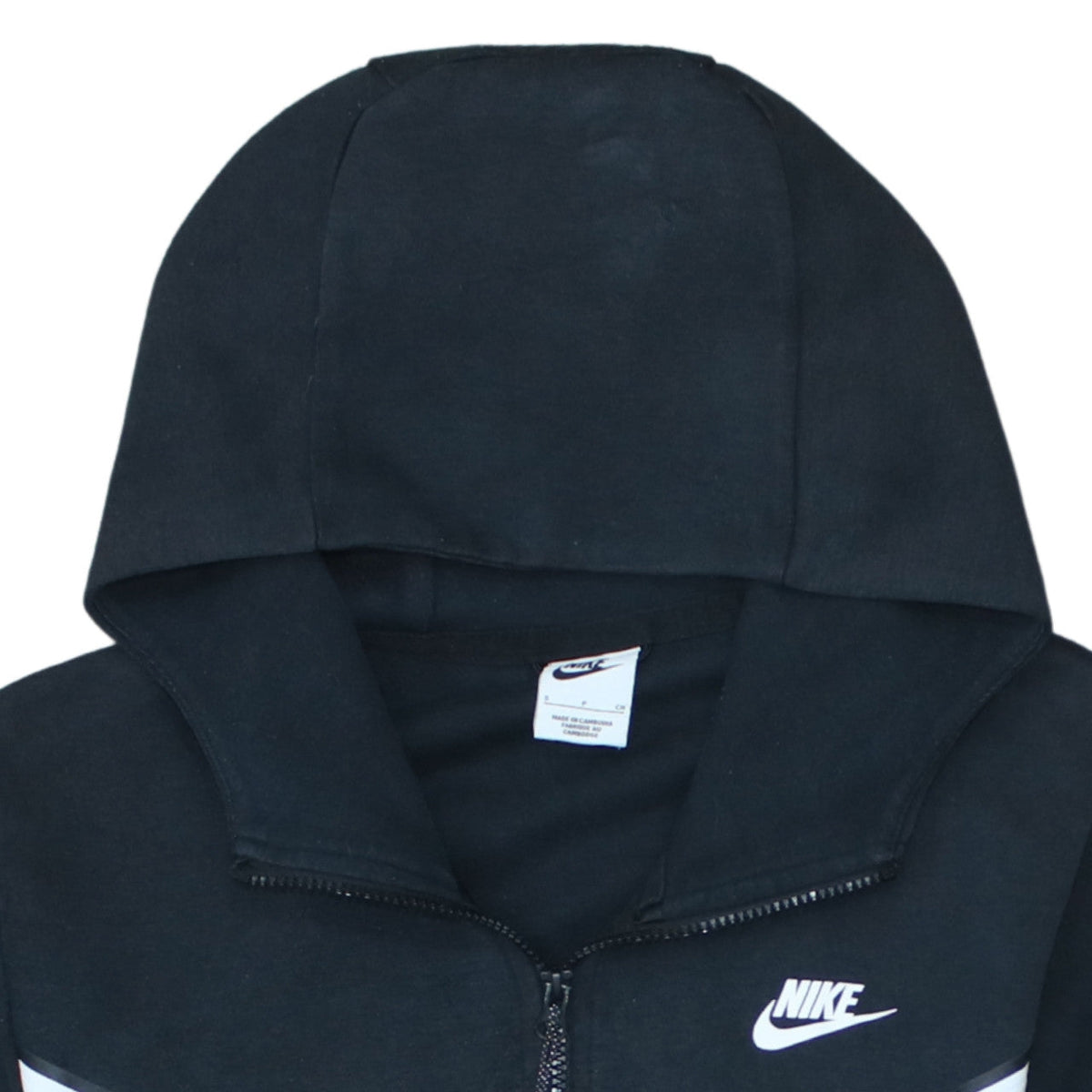 Nike Men's Grey Full Zip Hoodie Size S Sportswear