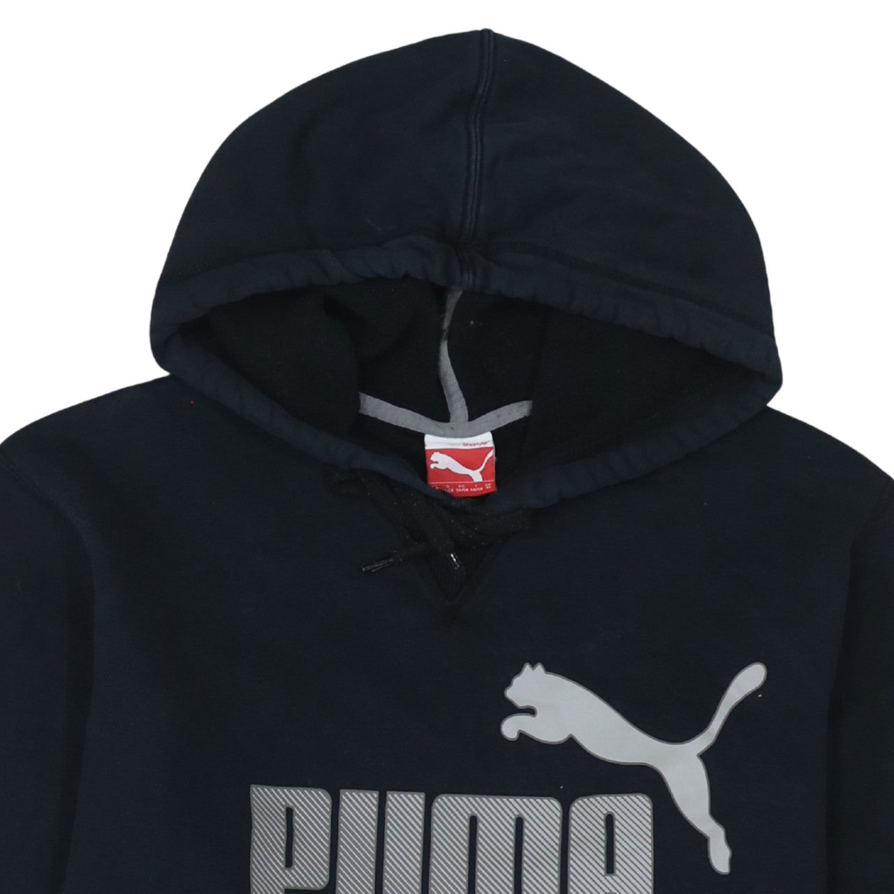 Puma Men's Black Pullover Hoodie XL Fleece Sportswear