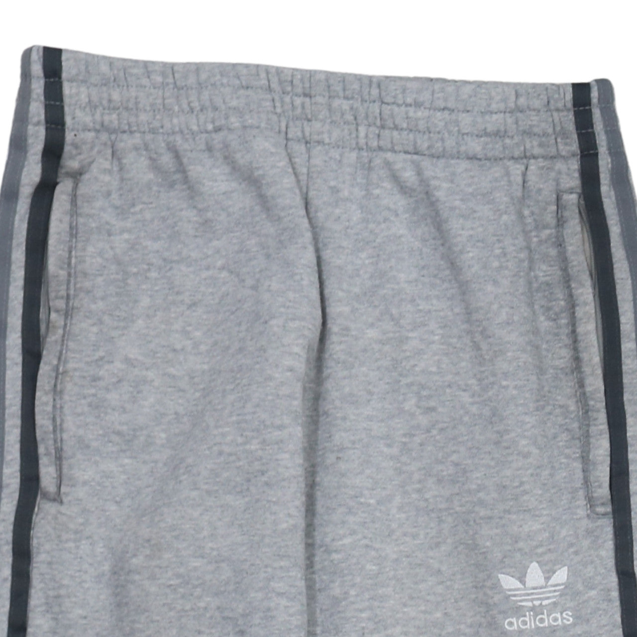 Adidas Men's Grey Sweatpants Small Regular Fit Elastic Waist