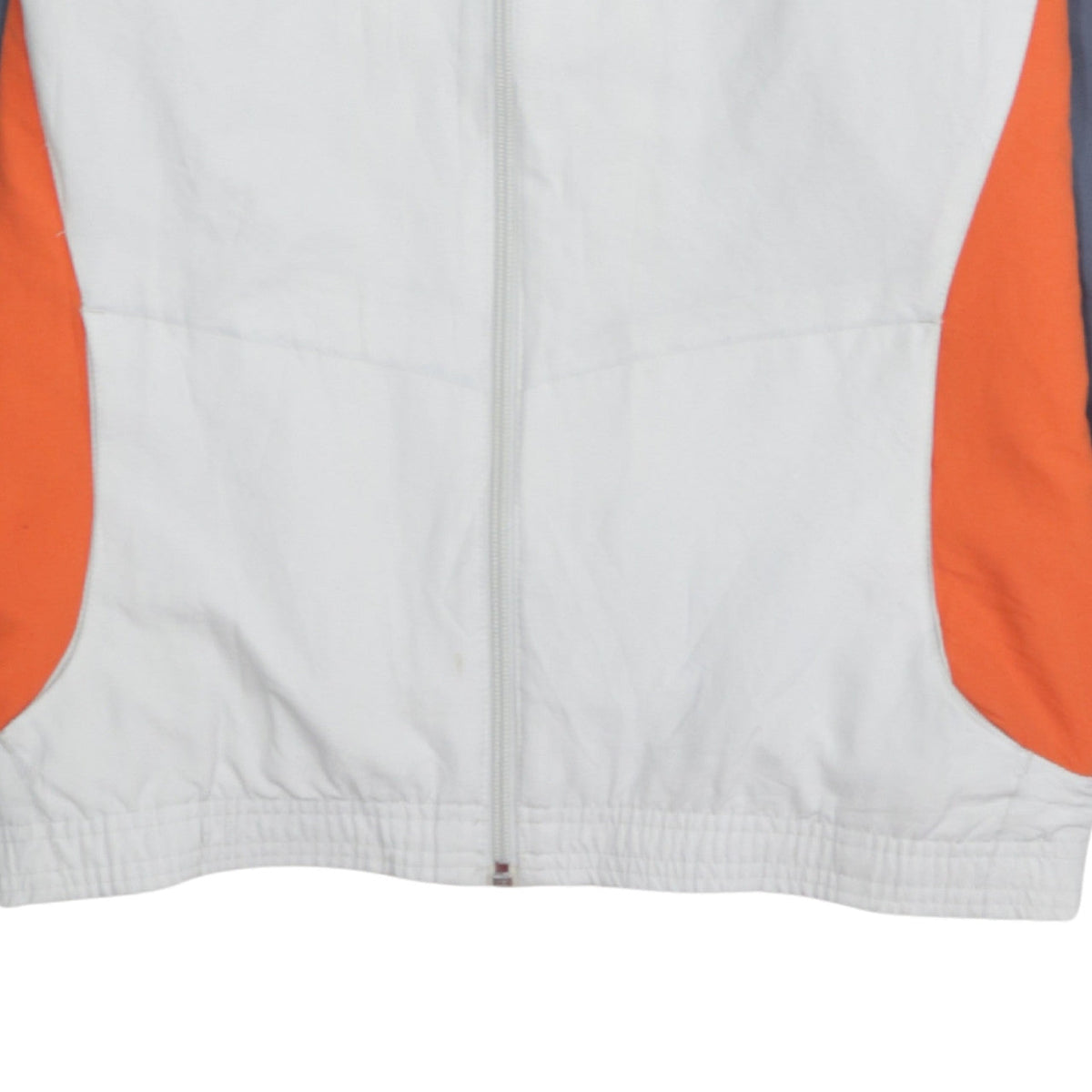 Nike Men’s White Orange Grey Windbreaker Jacket XL Retro Sportswear