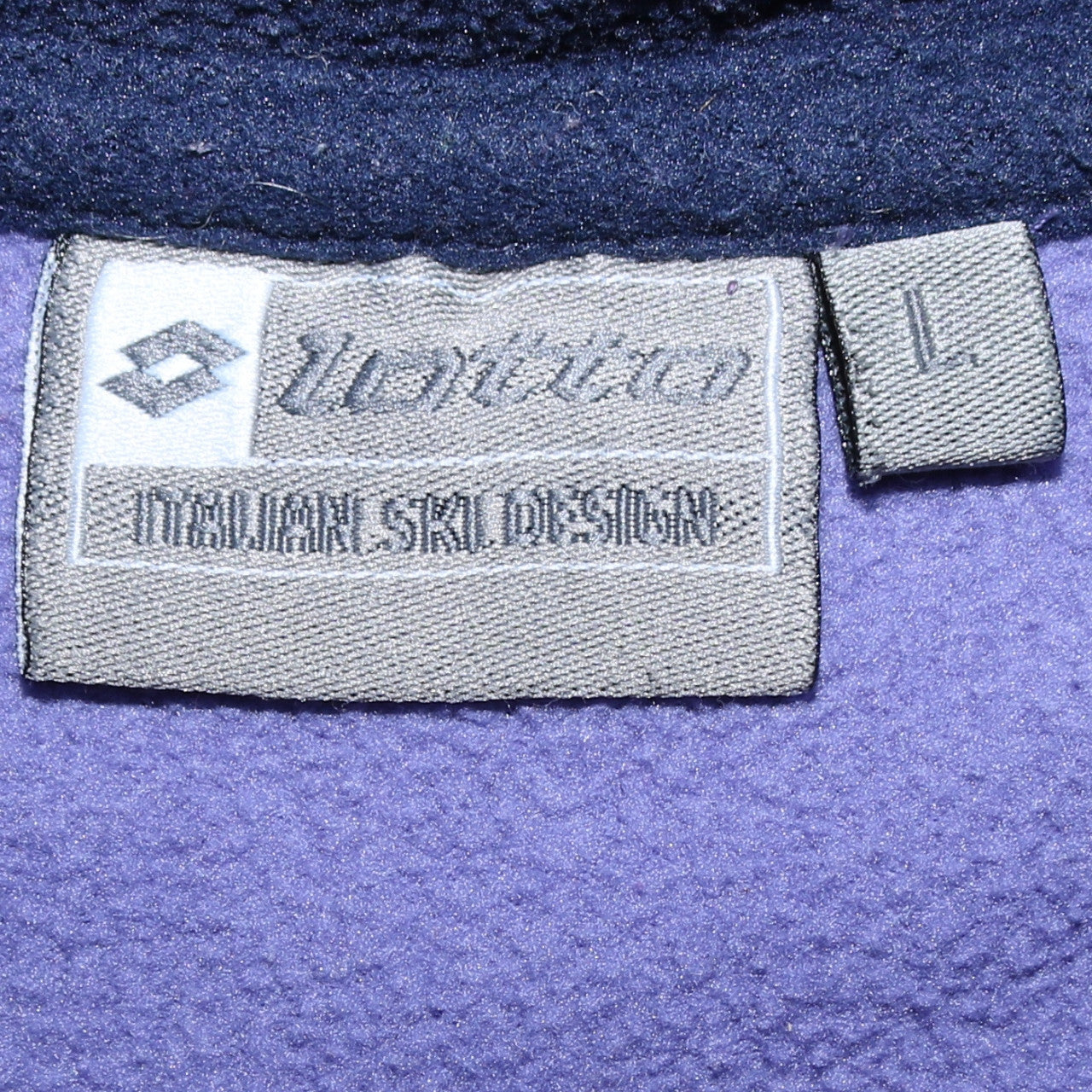 Lotto Women Purple Fleece 1/4 Zip Pullover Sweatshirt Size L