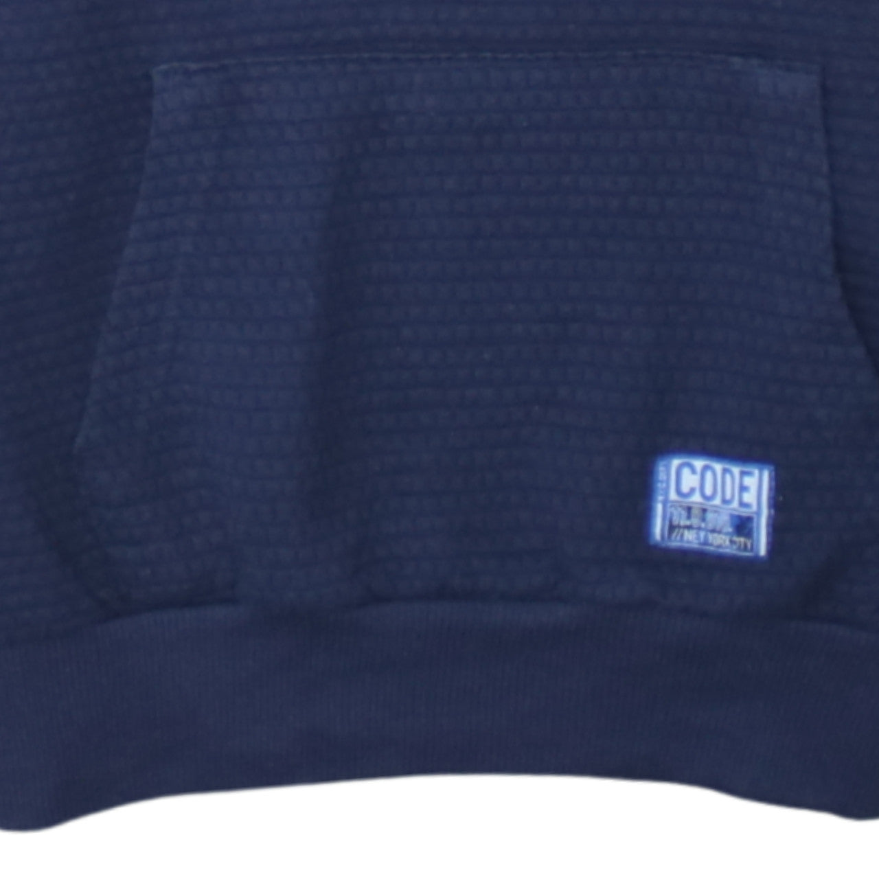 Y.F.K. Boys Navy Blue Pullover Hoodie Size 10-12 Years Cotton Blend