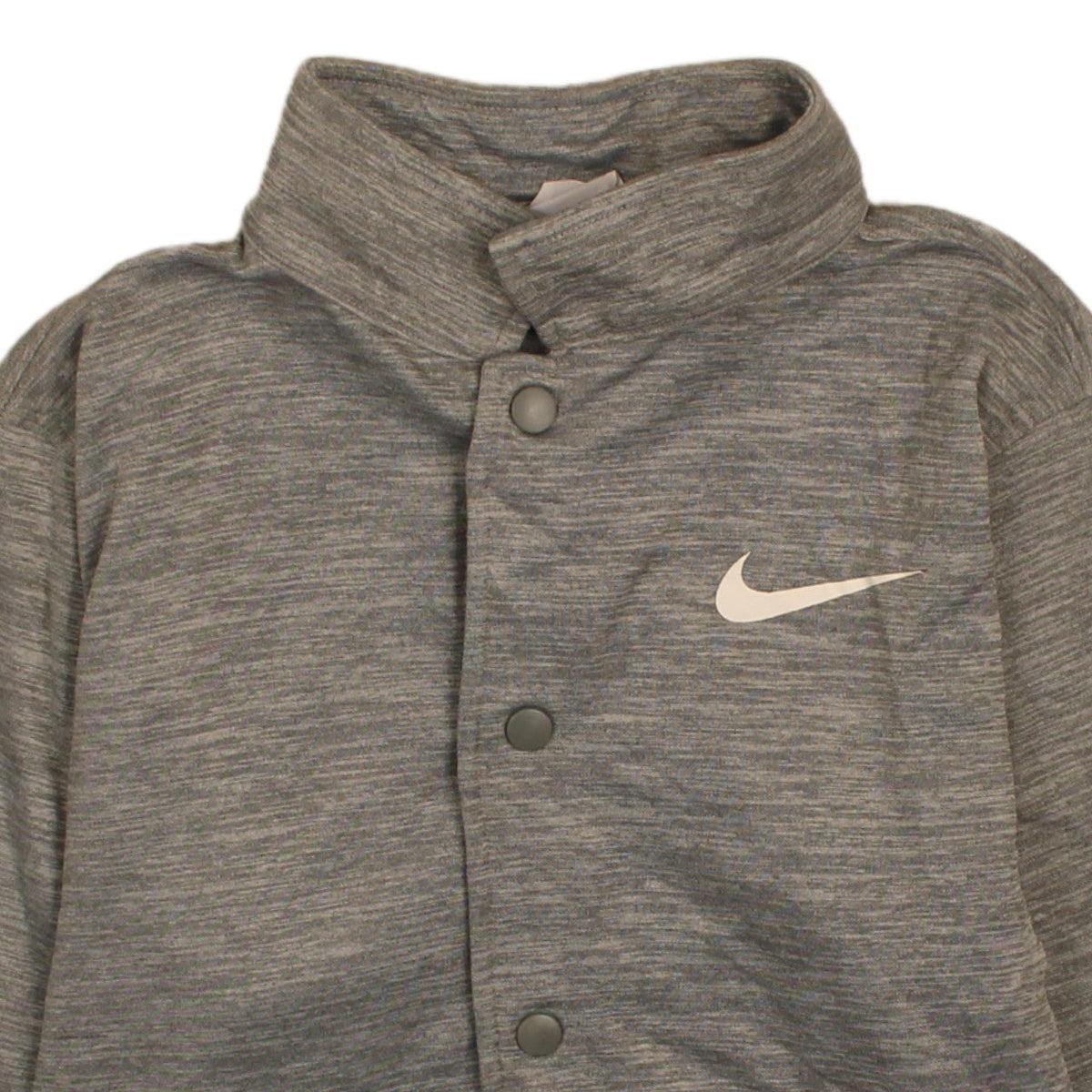 Nike Womens Grey Therma-Fit L Sports Jacket Water Resistant Lined
