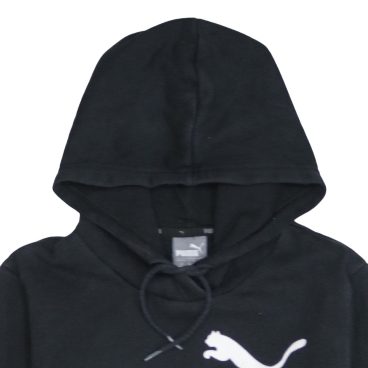 Puma Women's Black Pullover Hoodie Size 14 Hooded Sweatshirt