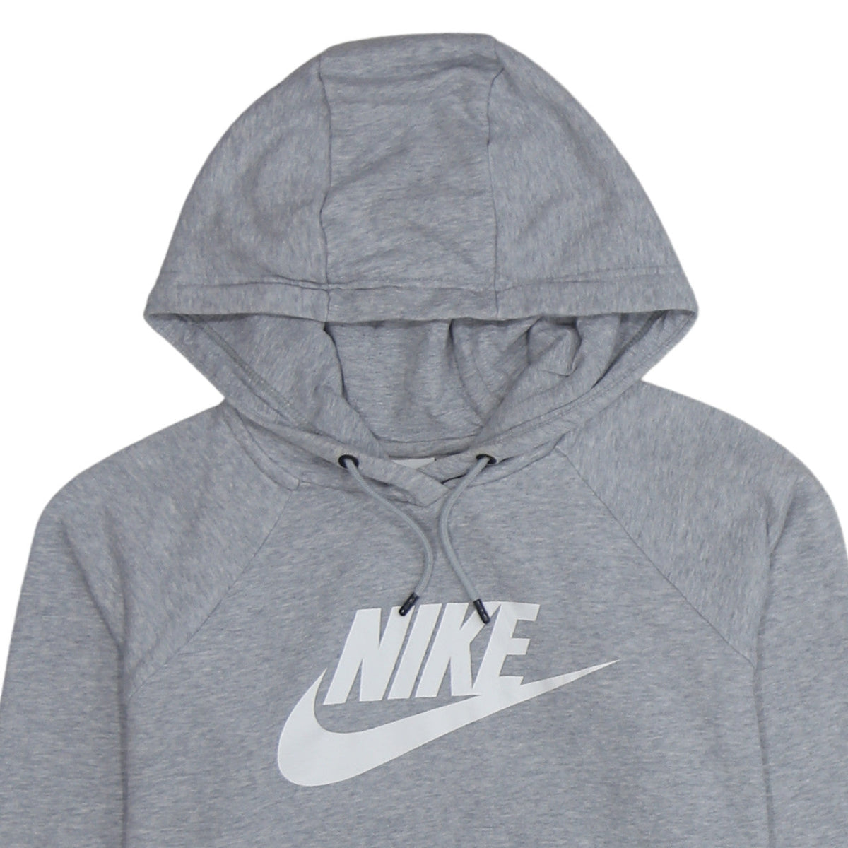 Nike Men's Grey Pullover Hoodie Small Logo Fleece Sportswear