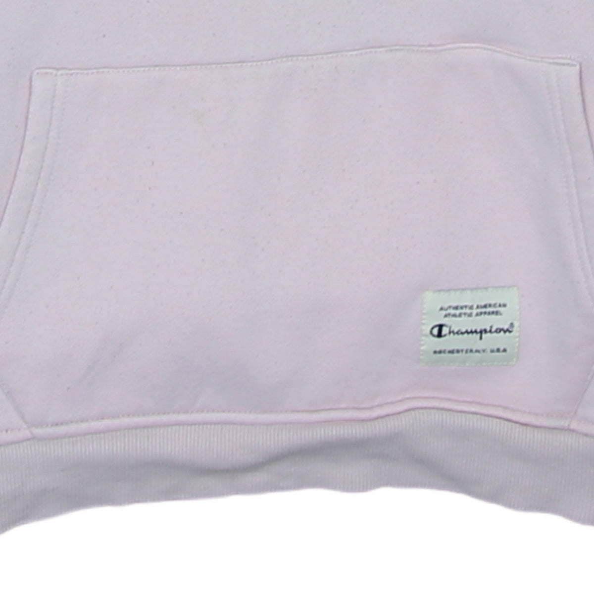 Champion Womens Pink Small Pullover Hoodie Embroidered Logo Sweatshirt