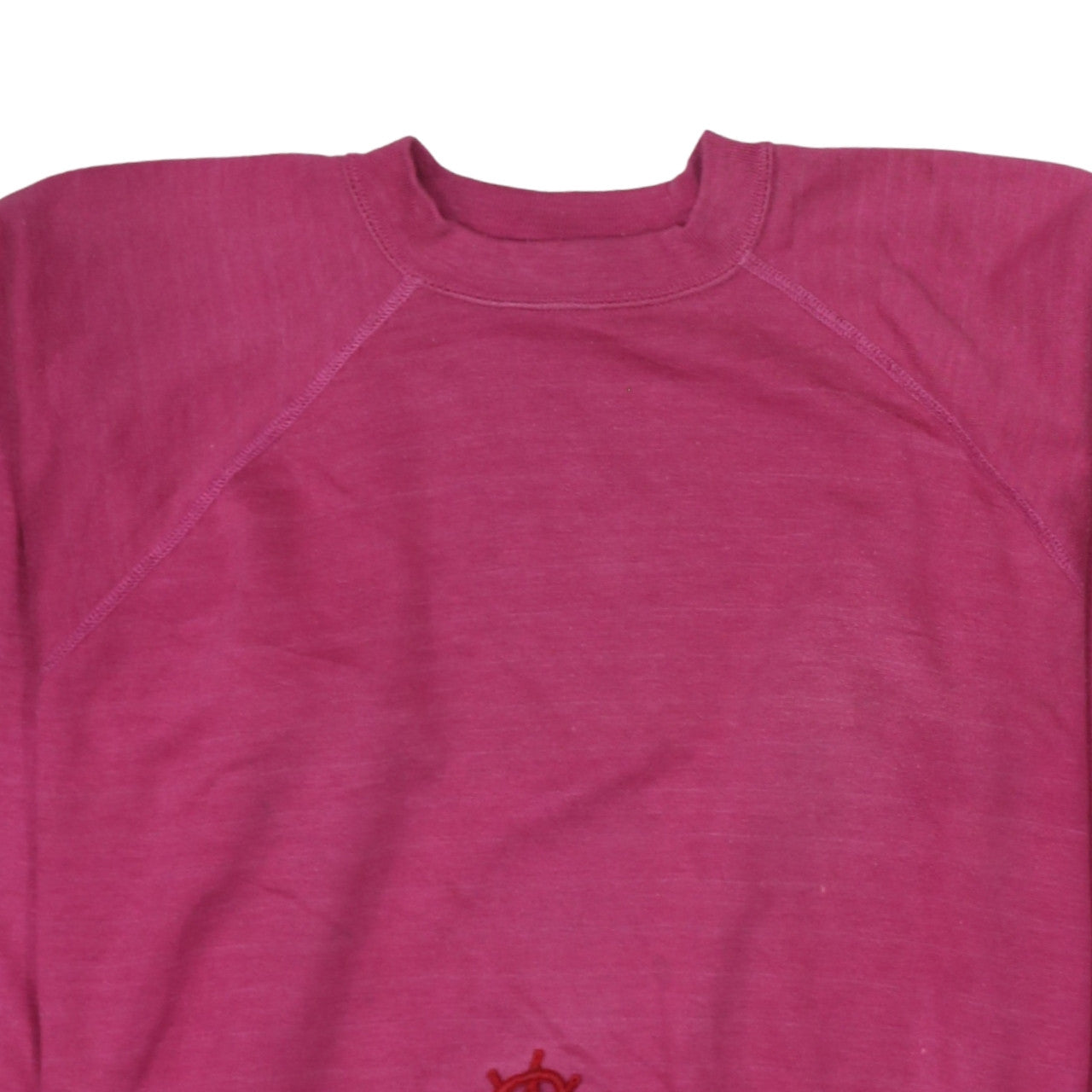 Champion Womens Pink Crew Neck Pullover Sweatshirt Size L