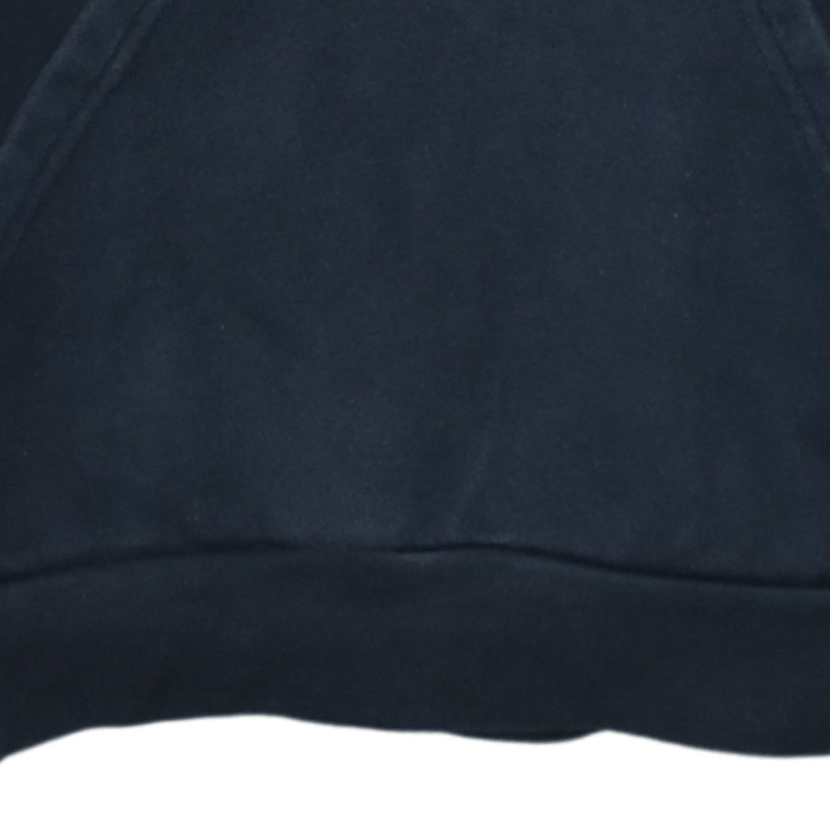 Adidas Teens Black Pullover Hoodie 164 Fleece Logo Sweatshirt