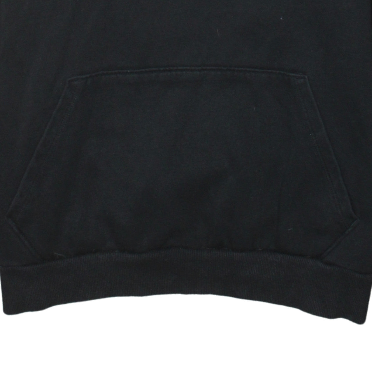 Puma Women's Black Gold Logo Pullover Hoodie Size L