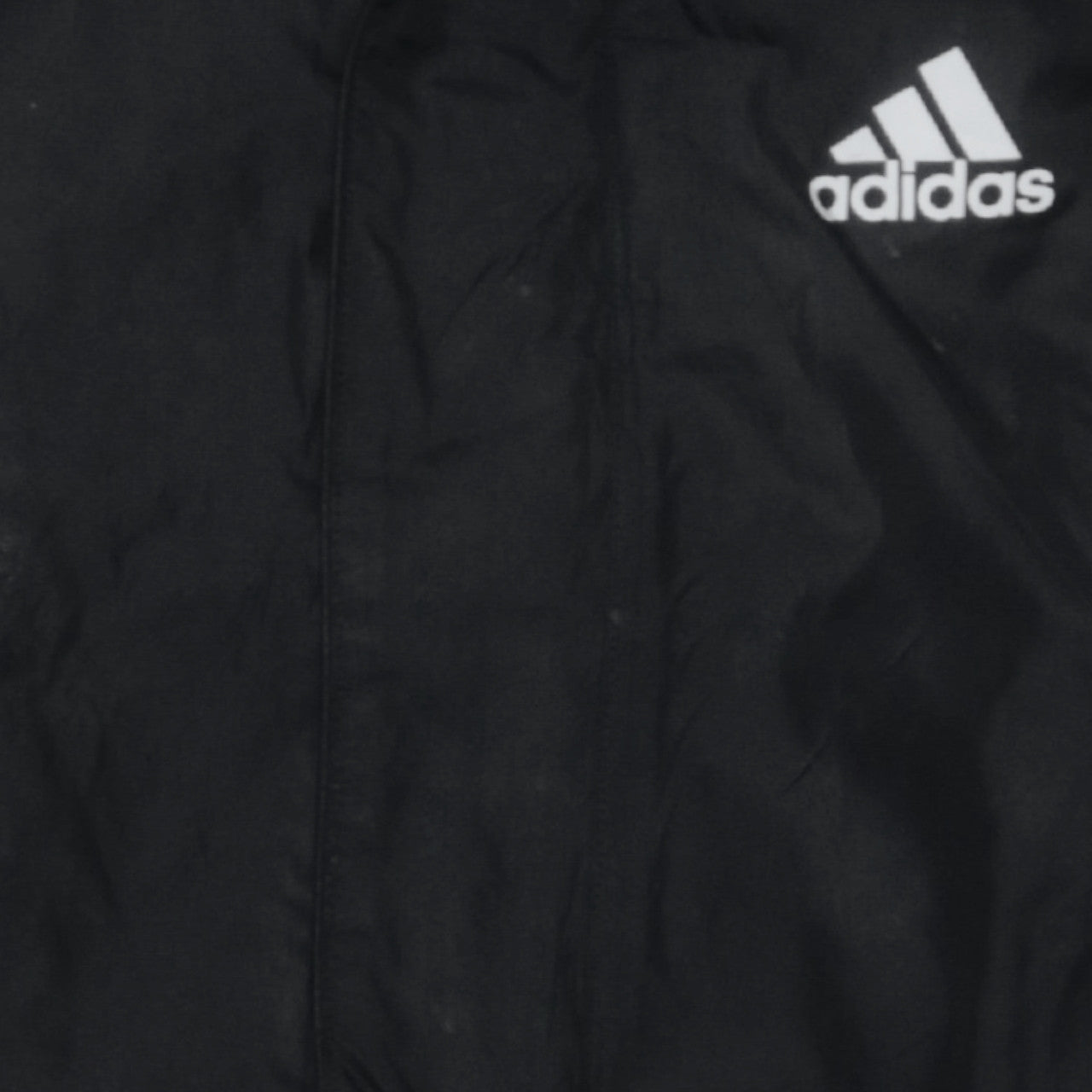 Adidas Men's Black XS Windbreaker Jacket Lightweight Activewear
