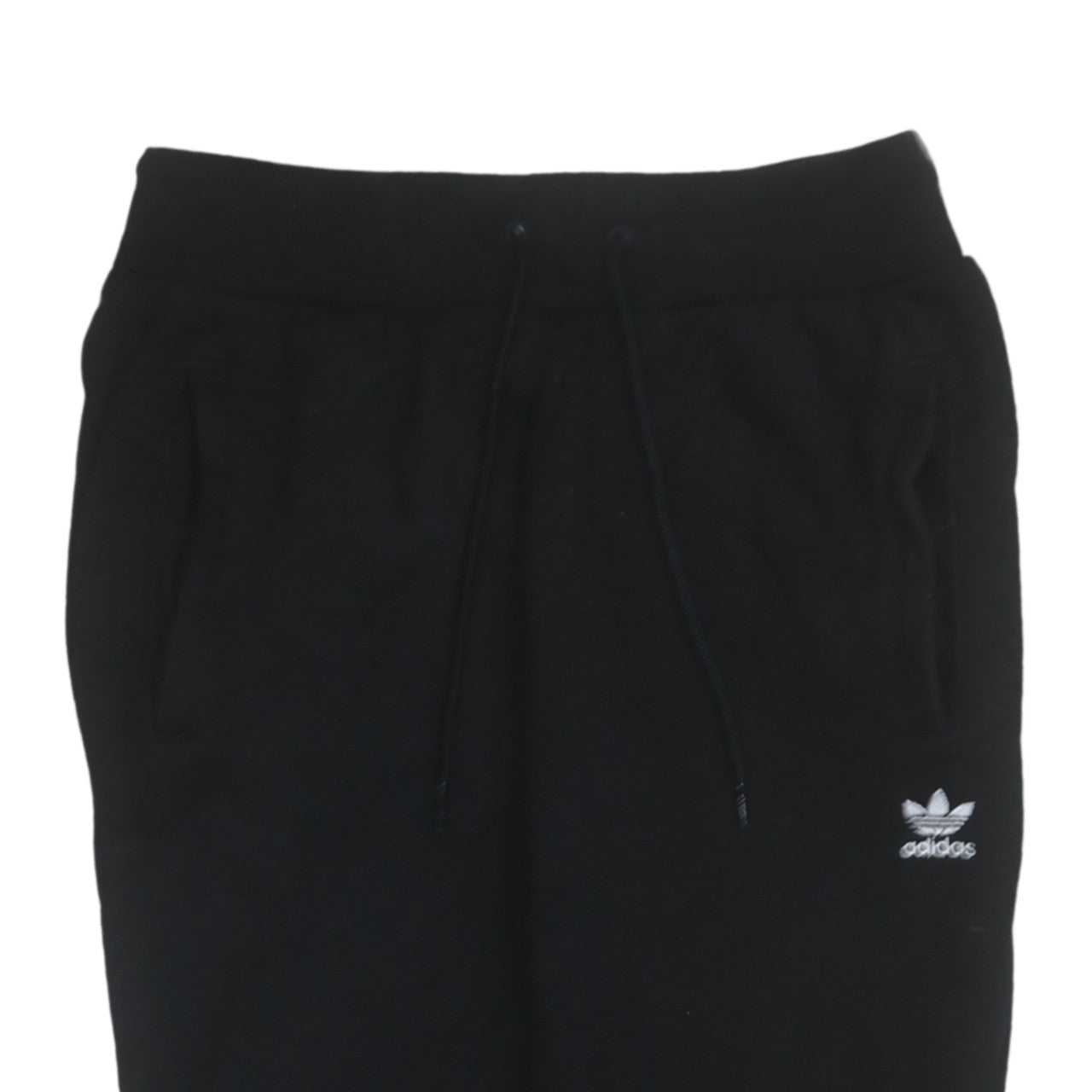 Adidas Womens Black Jogger Trousers Size 12 Fleece Casual