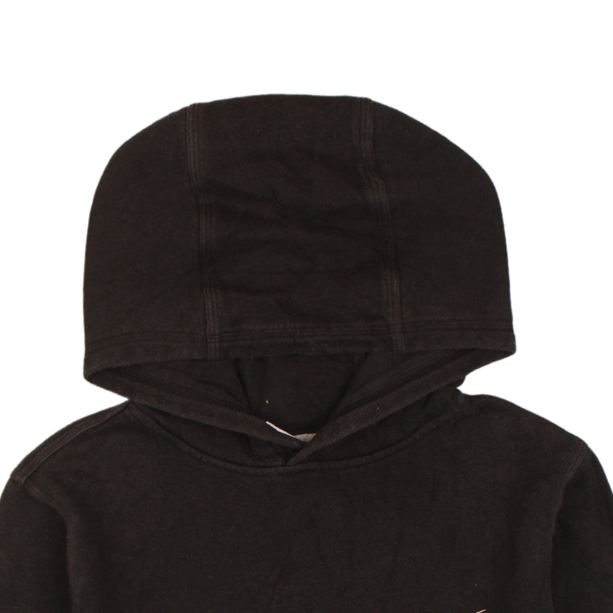Nike Boys Black Pullover Hoodie 13-15 Years Graphic Logo Fleece Sweatshirt