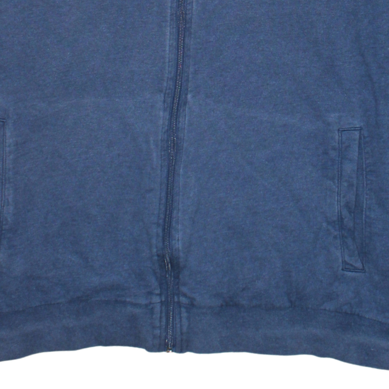 Emporio Armani EA7 Men's Blue XL Track Jacket Full Zip Cotton Blend