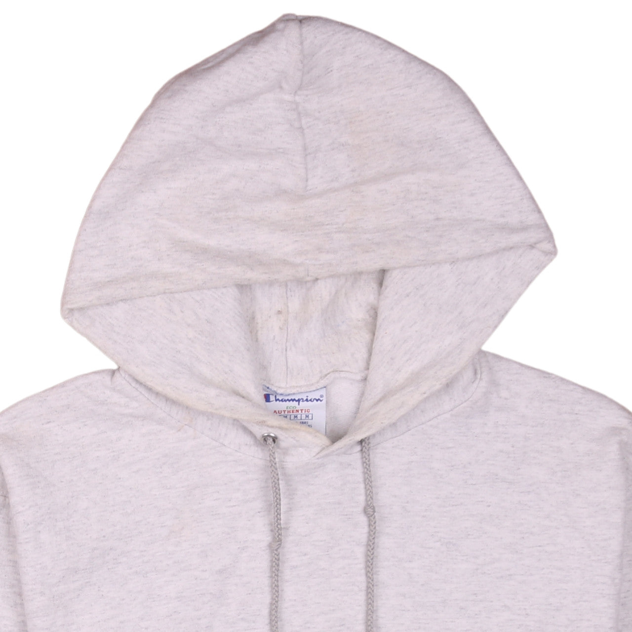 Champion Men's Grey M Pullover Fleece Hoodie Authentic Eco