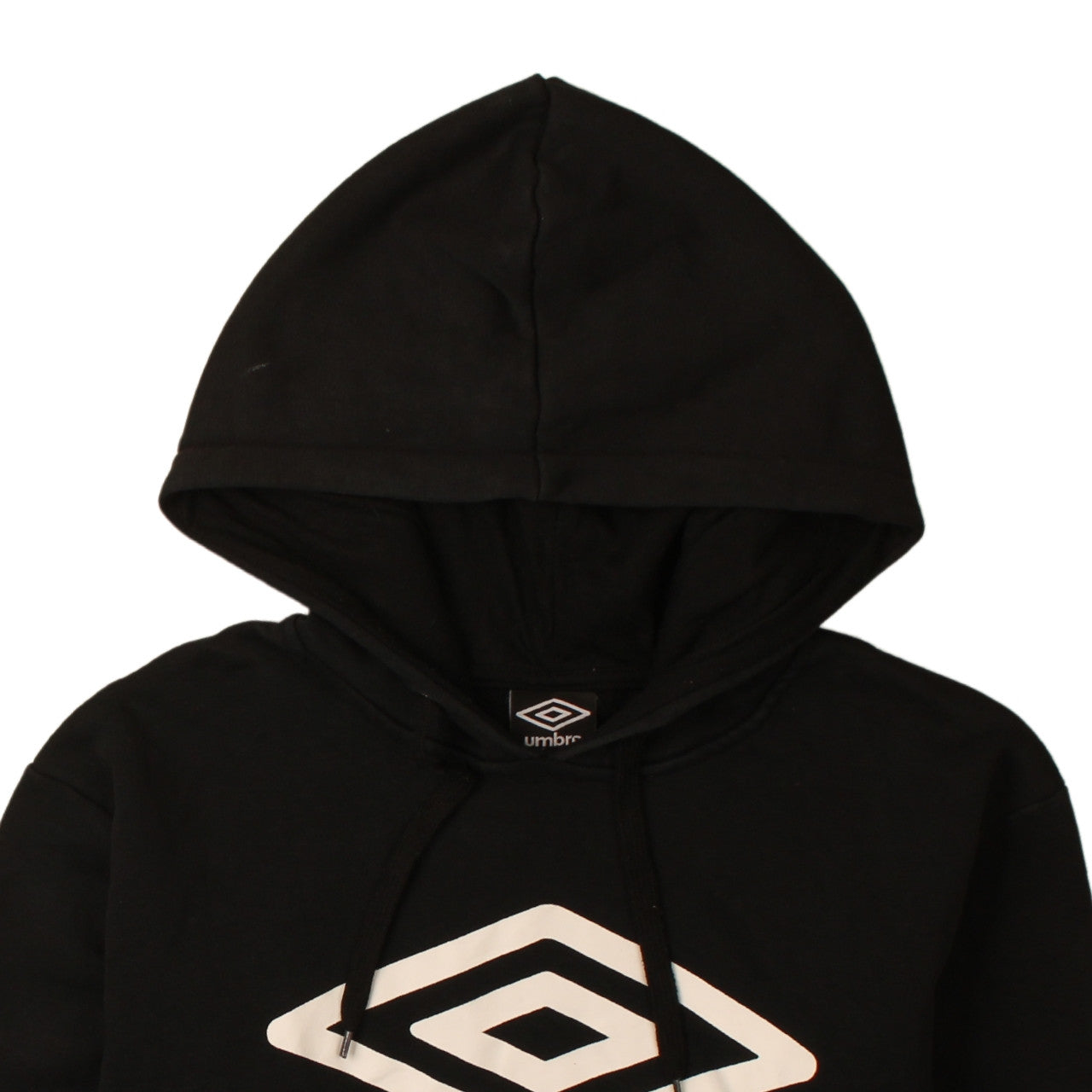 Umbro Men's Black Pullover Hoodie Small Graphic Sportswear