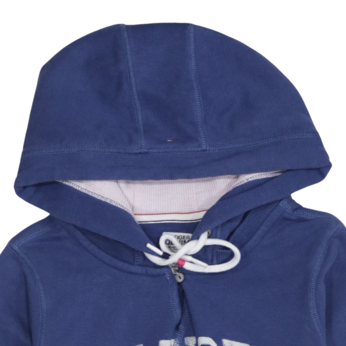 Tommy Hilfiger Denim Women's Blue Pullover Hoodie Medium
