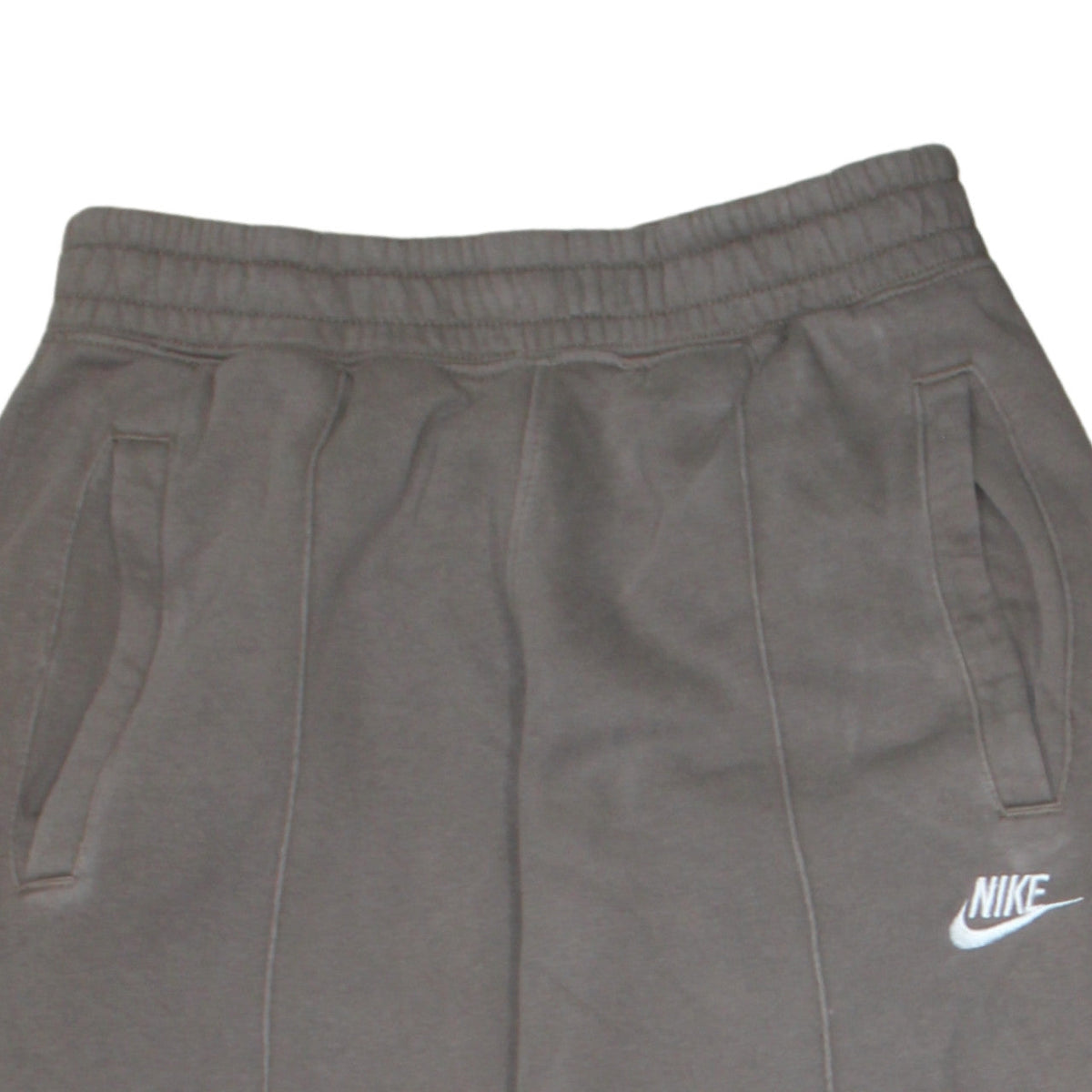 Nike Men's Grey Jogger Trousers Small Regular Fit Fleece Activewear