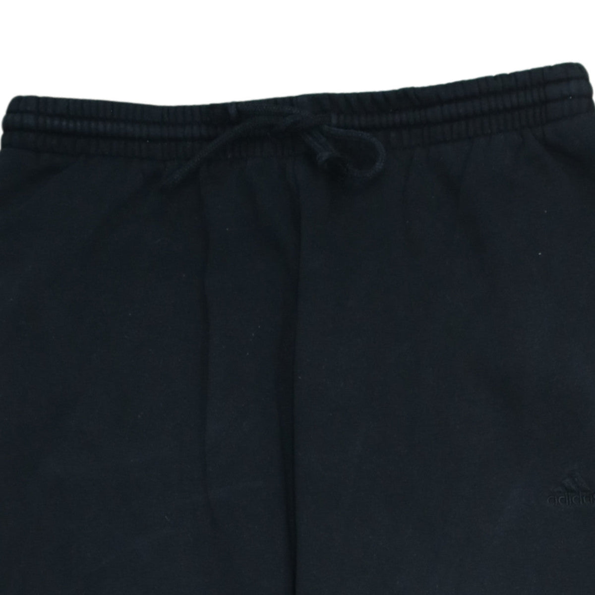 Adidas Men's Black Fleece Sweatpants L Regular Fit Activewear Trousers