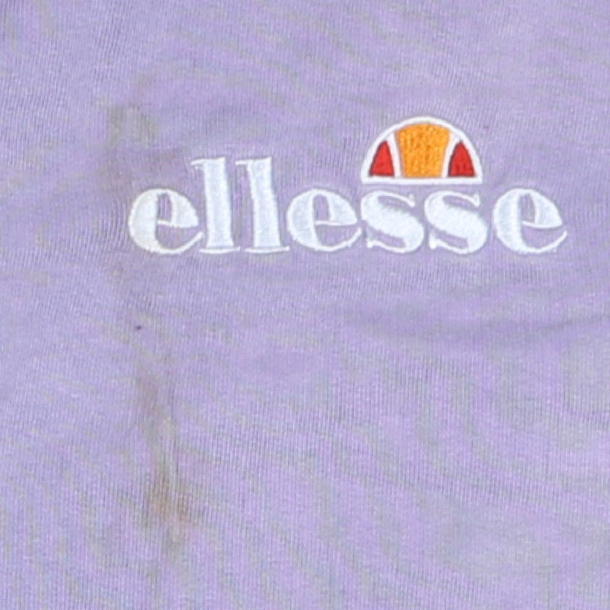 Ellesse Women Purple Pullover Sweatshirt UK 14 Logo Embroidered Casual