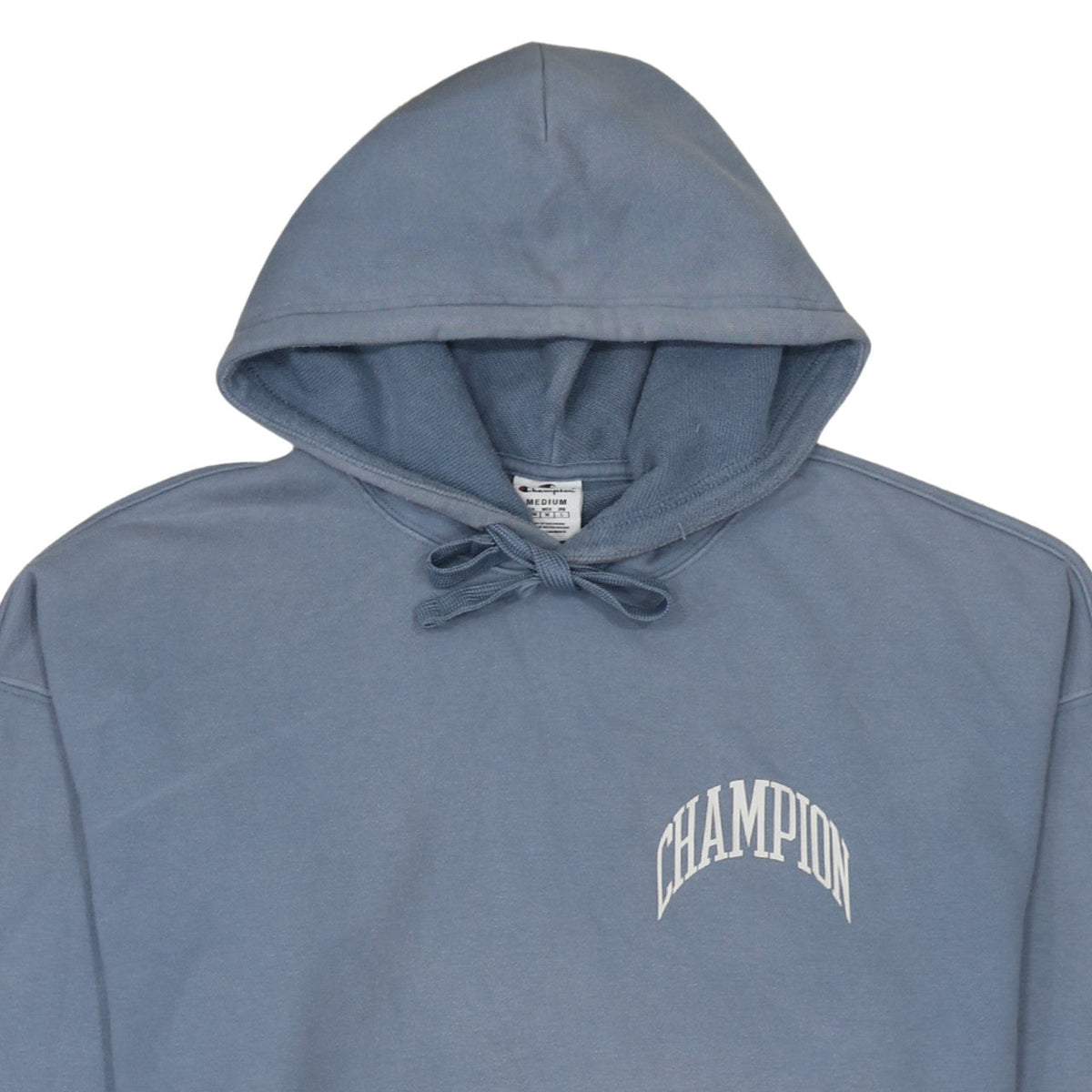 Champion Men’s Blue Pullover Hoodie Medium Logo Sportswear