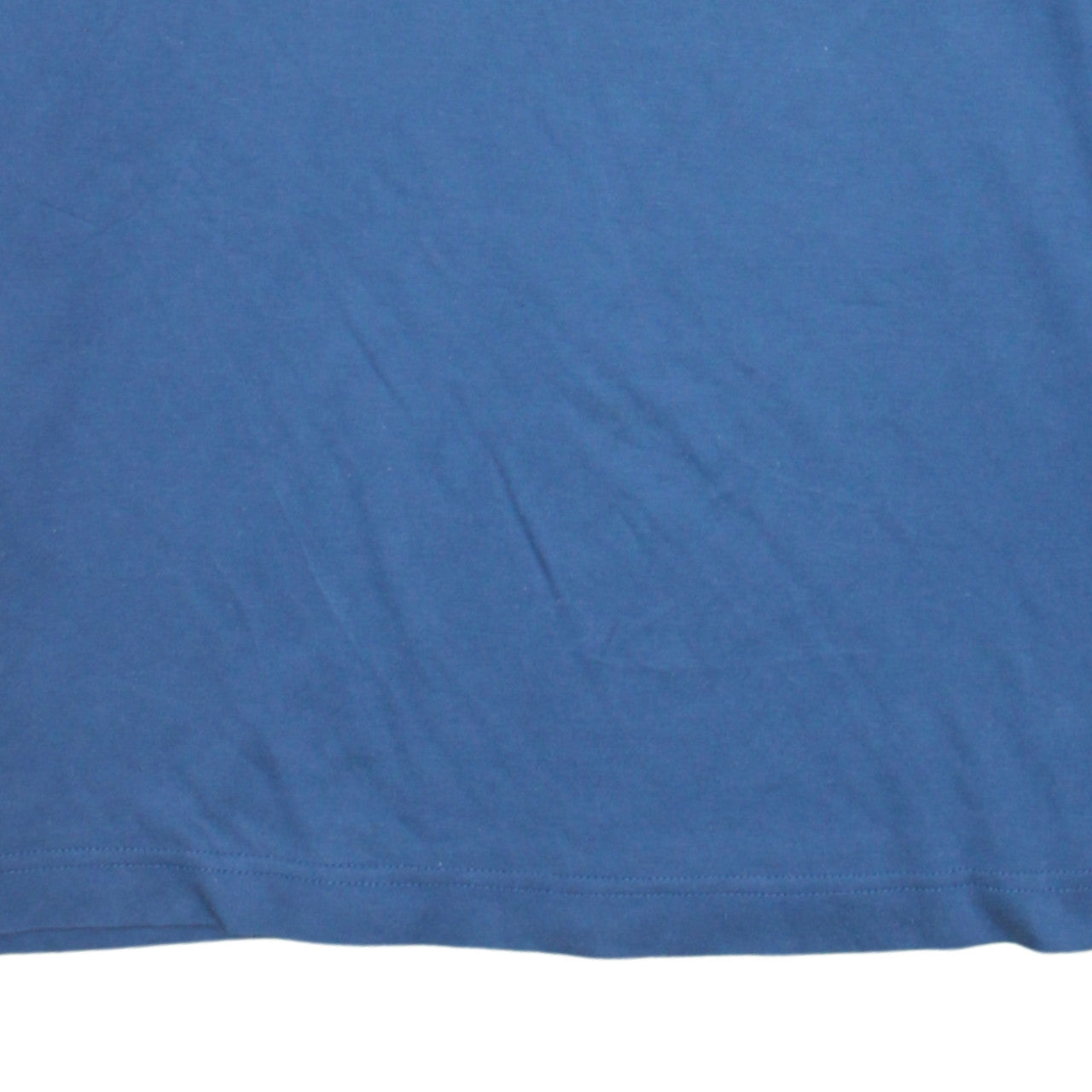 Nike Men's Blue 3/4 Sleeve Crew Neck Sports Top L Vintage