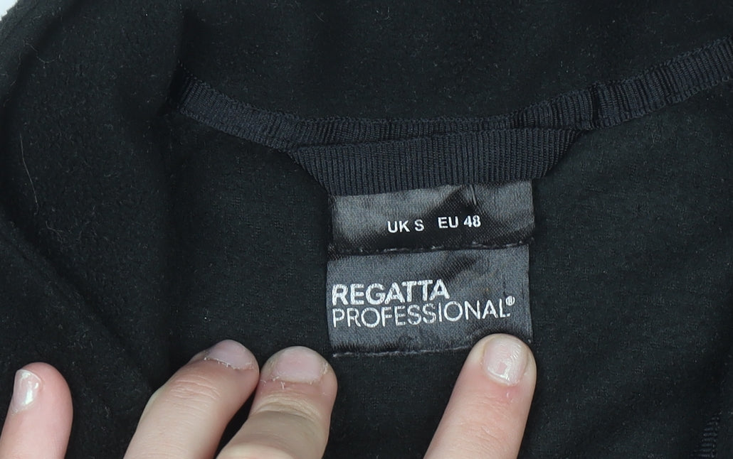 Regatta Professional Men's Black Full Zip Fleece Sweatshirt Size S
