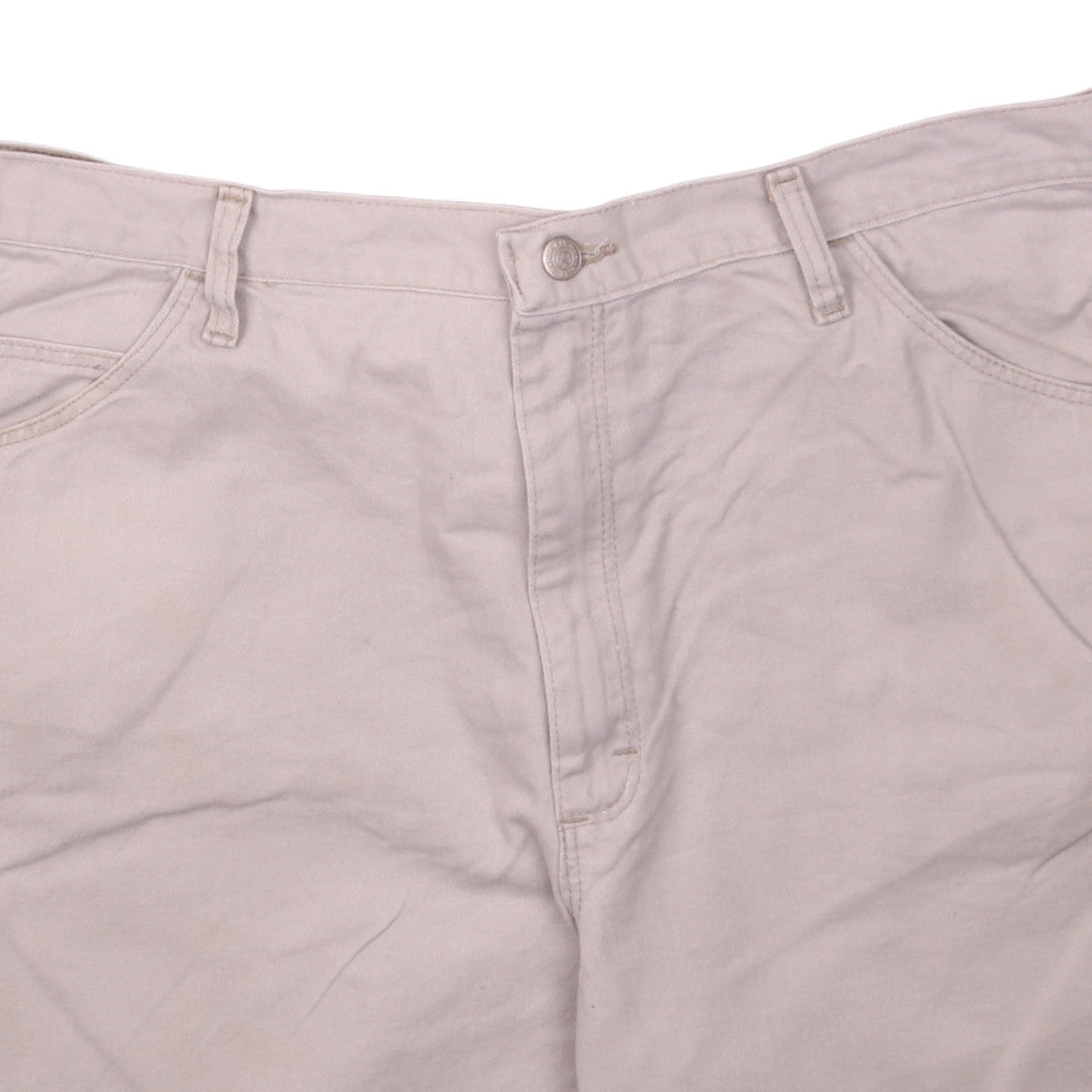 Wrangler Mens Beige Chino Shorts Size 40 Regular Fit Cotton