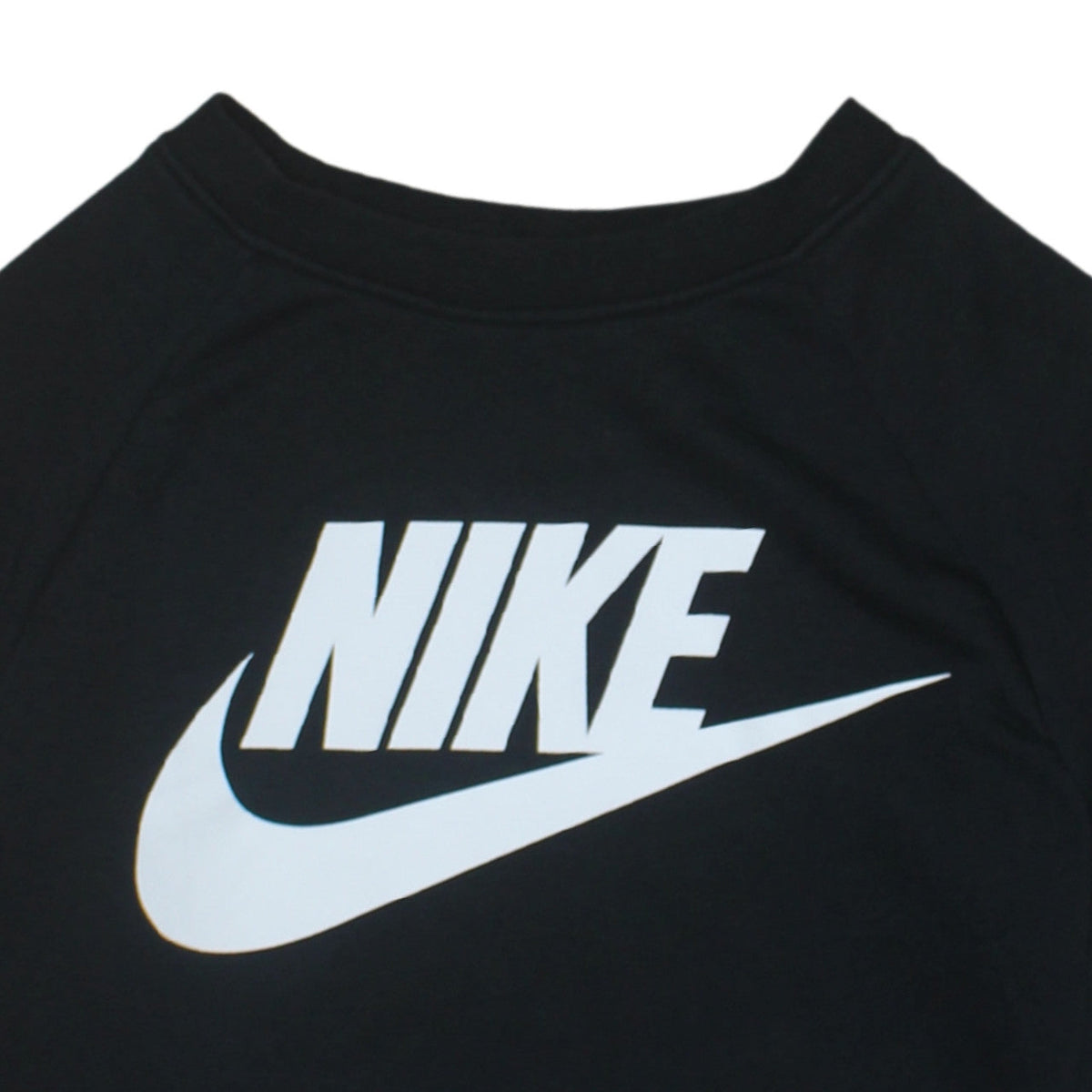 Nike Men's Black XS Pullover Sweatshirt Crew Neck Logo Print