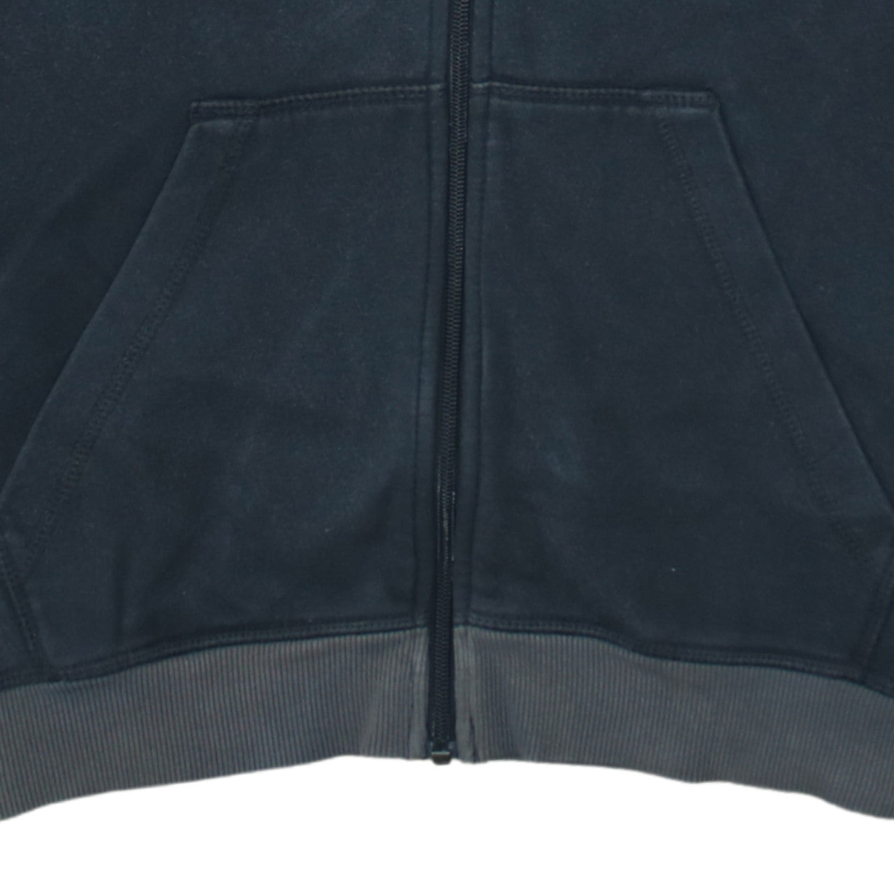 Adidas Men's Black Full Zip Hoodie Size M Sportswear Fleece